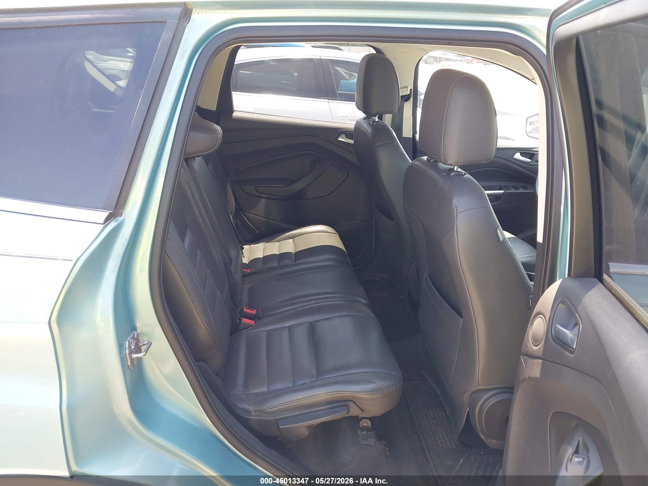 2013 Ford Escape Se Teal vin: 1FMCU0G92DUB68965
