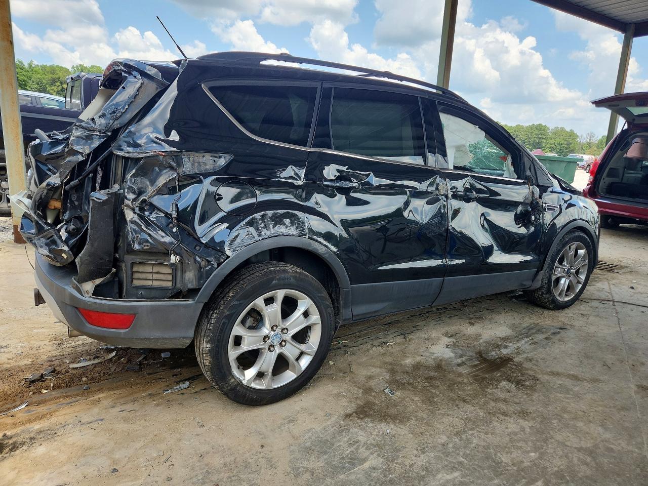 2013 Ford Escape Se Black vin: 1FMCU0G92DUC12849
