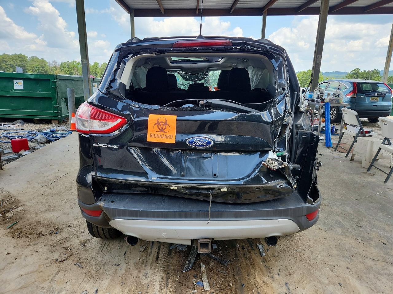 2013 Ford Escape Se Black vin: 1FMCU0G92DUC12849