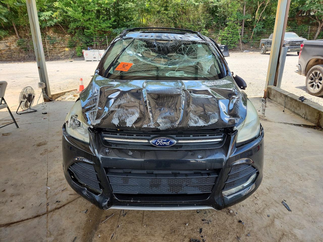 2013 Ford Escape Se Black vin: 1FMCU0G92DUC12849