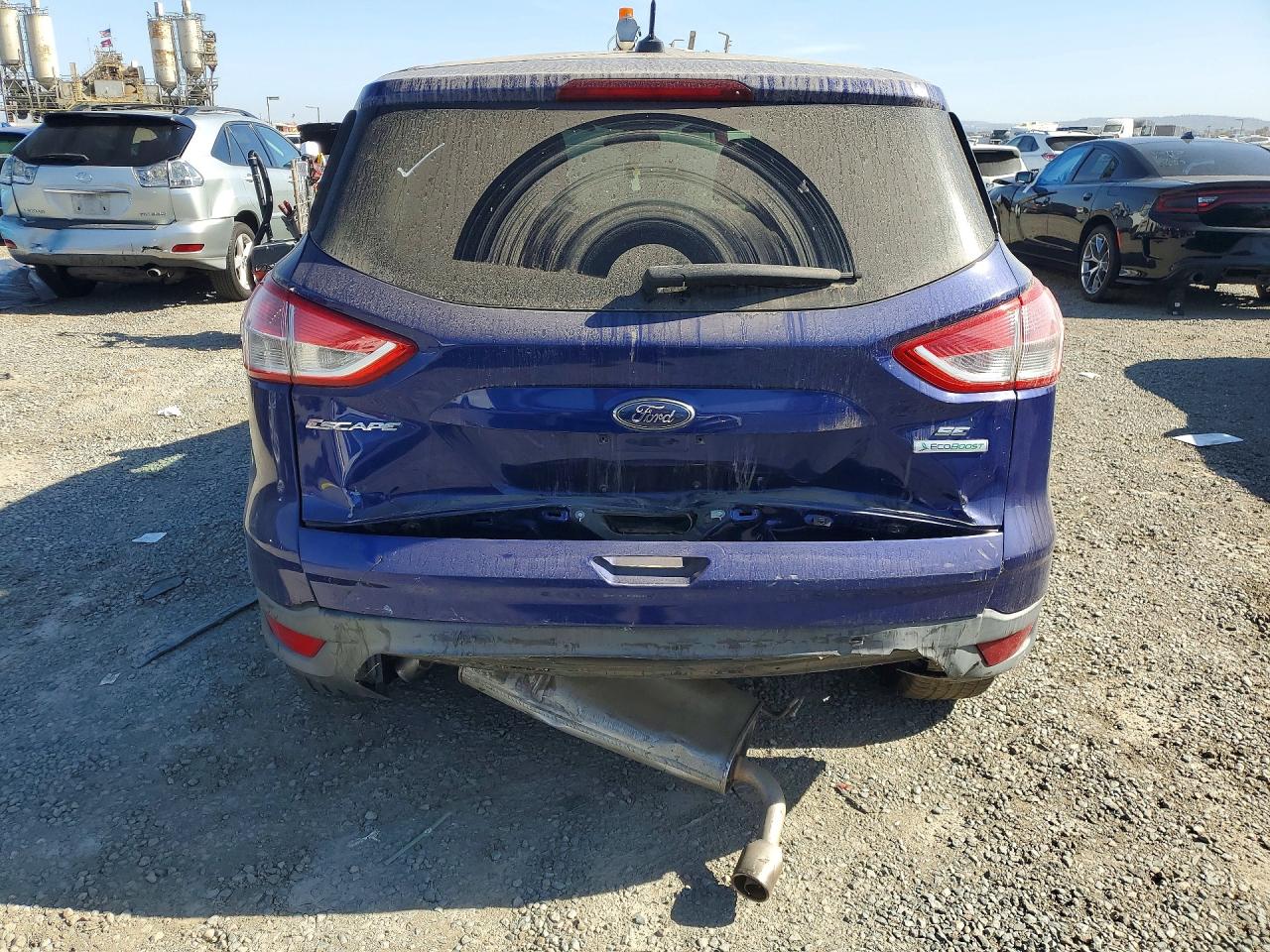2013 Ford Escape Se Blue vin: 1FMCU0G92DUC24614