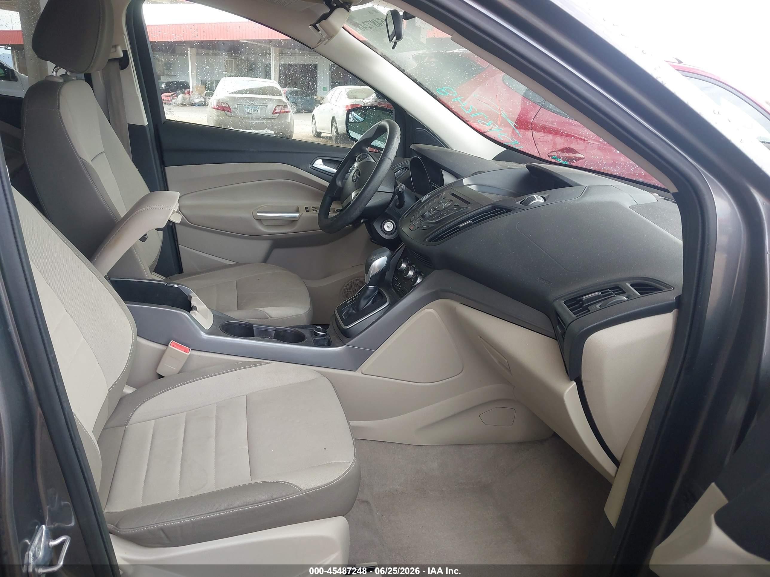 2013 Ford Escape Se Gray vin: 1FMCU0G92DUC26301