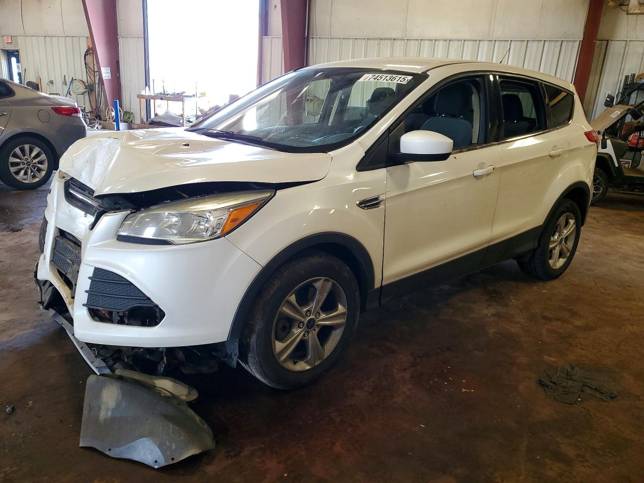 2013 Ford Escape Se White vin: 1FMCU0G92DUD26186