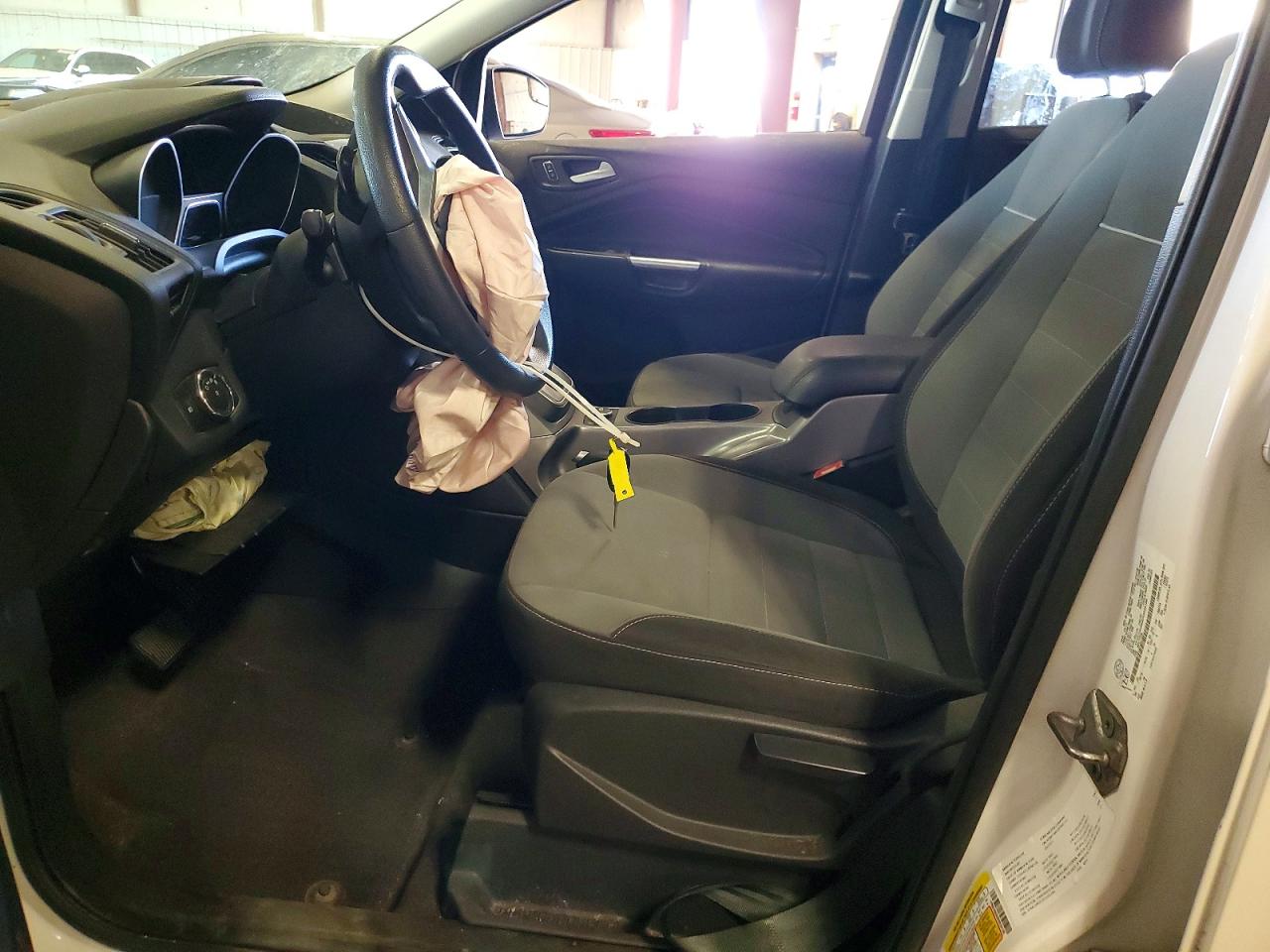 2013 Ford Escape Se White vin: 1FMCU0G92DUD26186