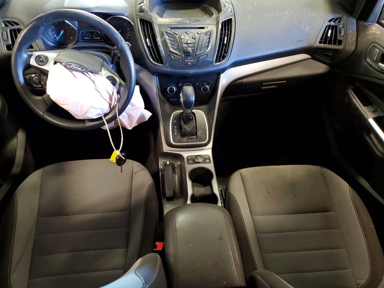 2013 Ford Escape Se White vin: 1FMCU0G92DUD26186
