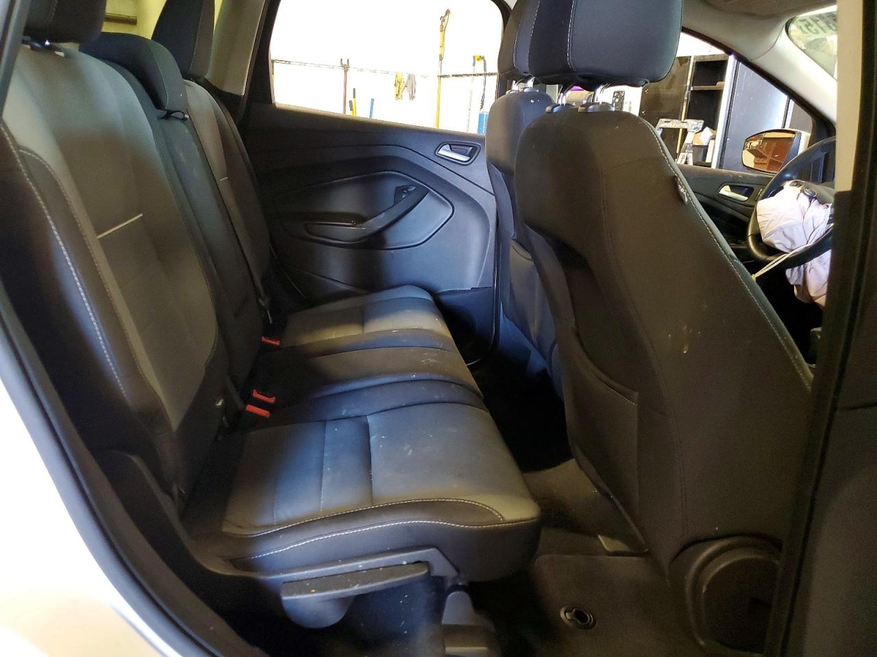 2013 Ford Escape Se White vin: 1FMCU0G92DUD26186