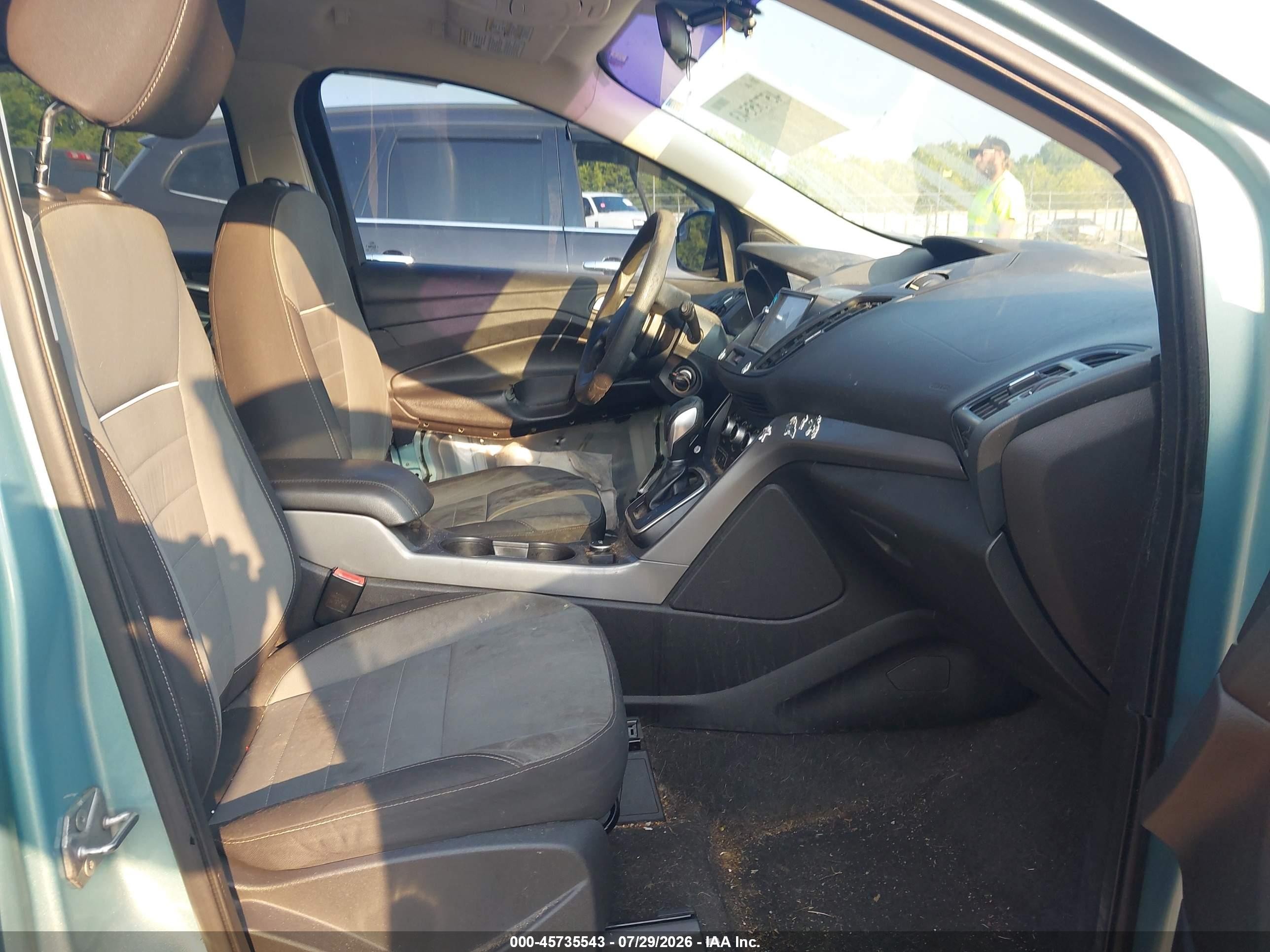 2013 Ford Escape Se Синий vin: 1FMCU0G92DUD48639