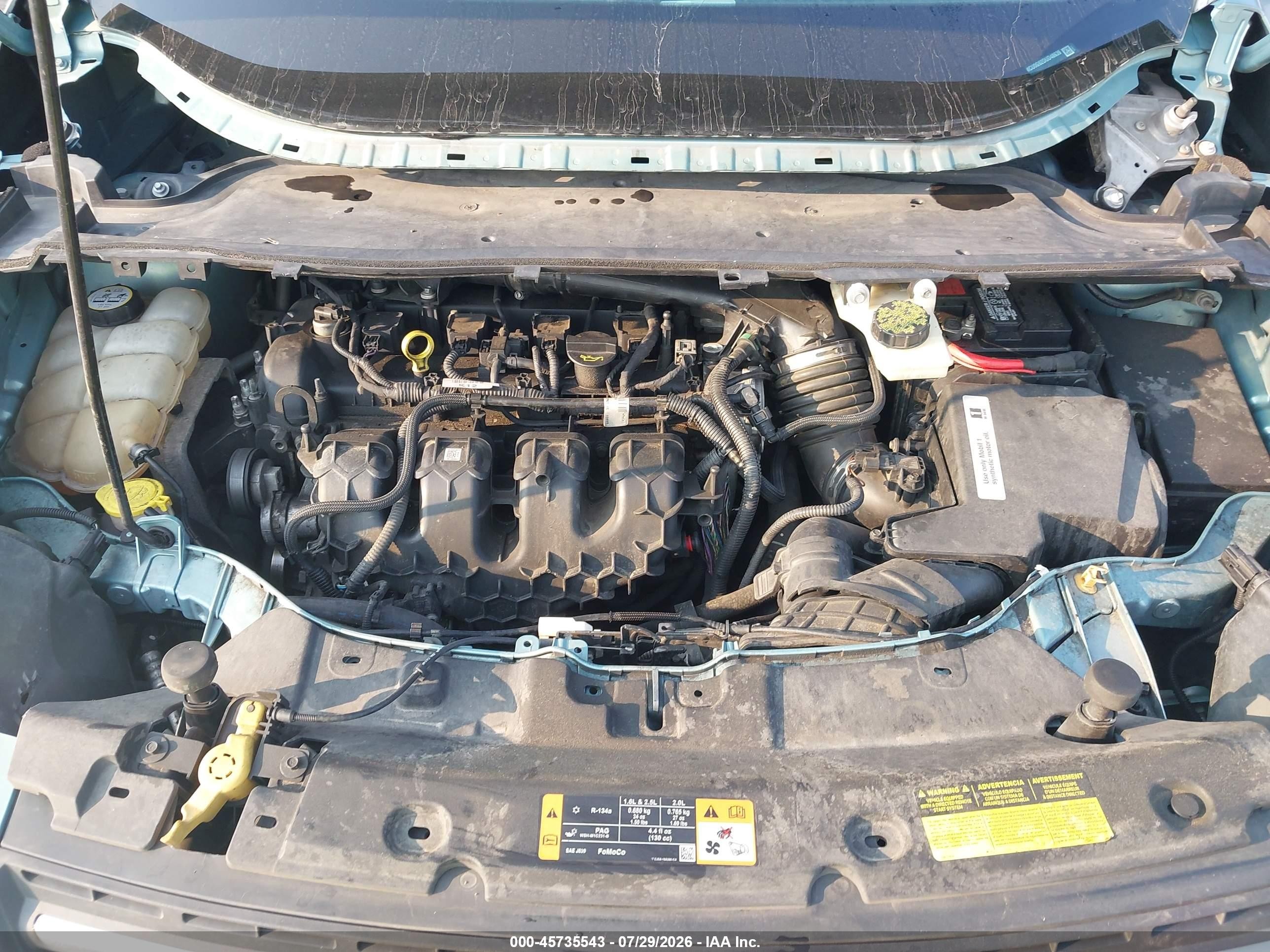 2013 Ford Escape Se Синий vin: 1FMCU0G92DUD48639