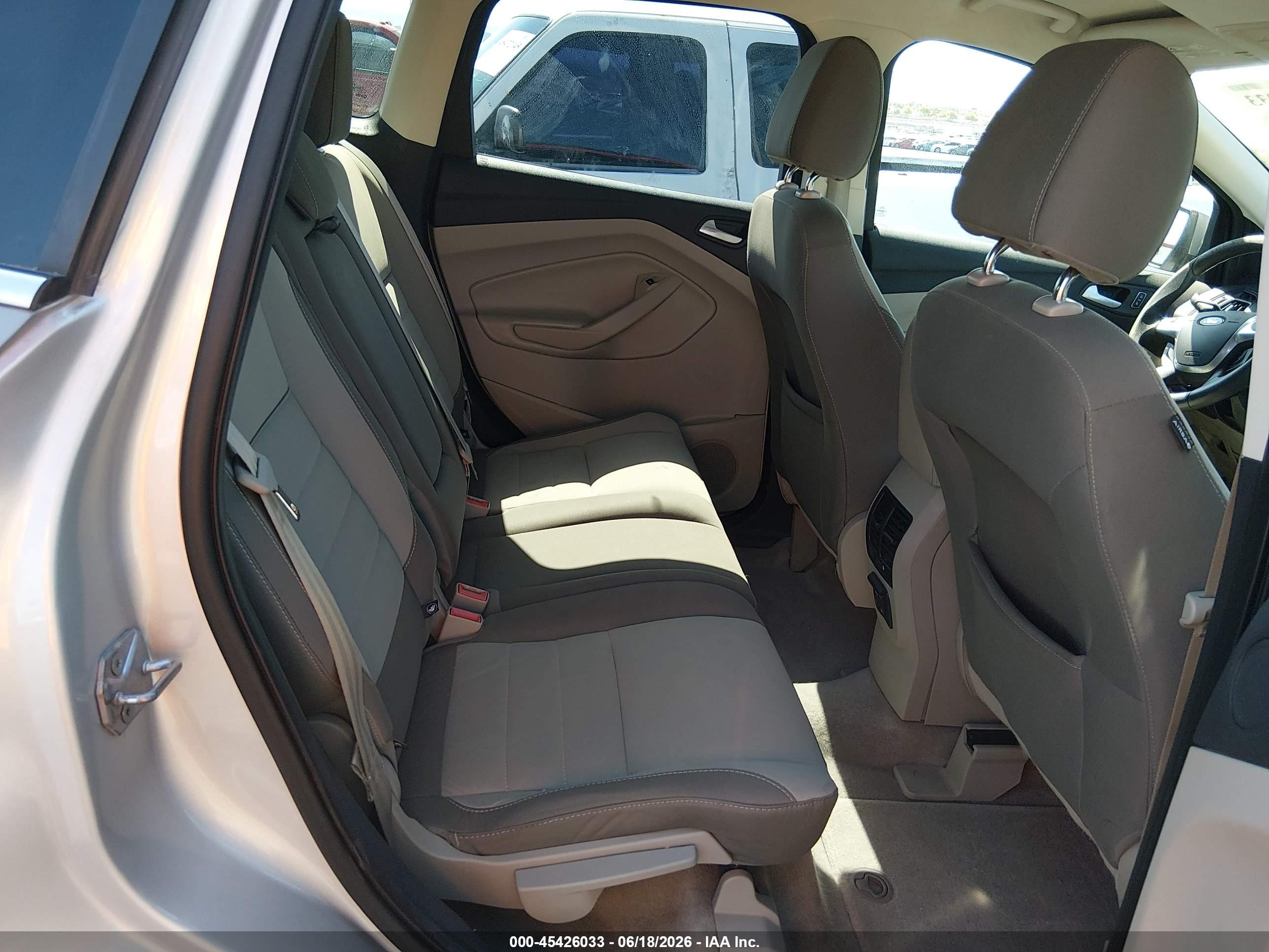 2014 Ford Escape Se Silver vin: 1FMCU0G92EUA39478