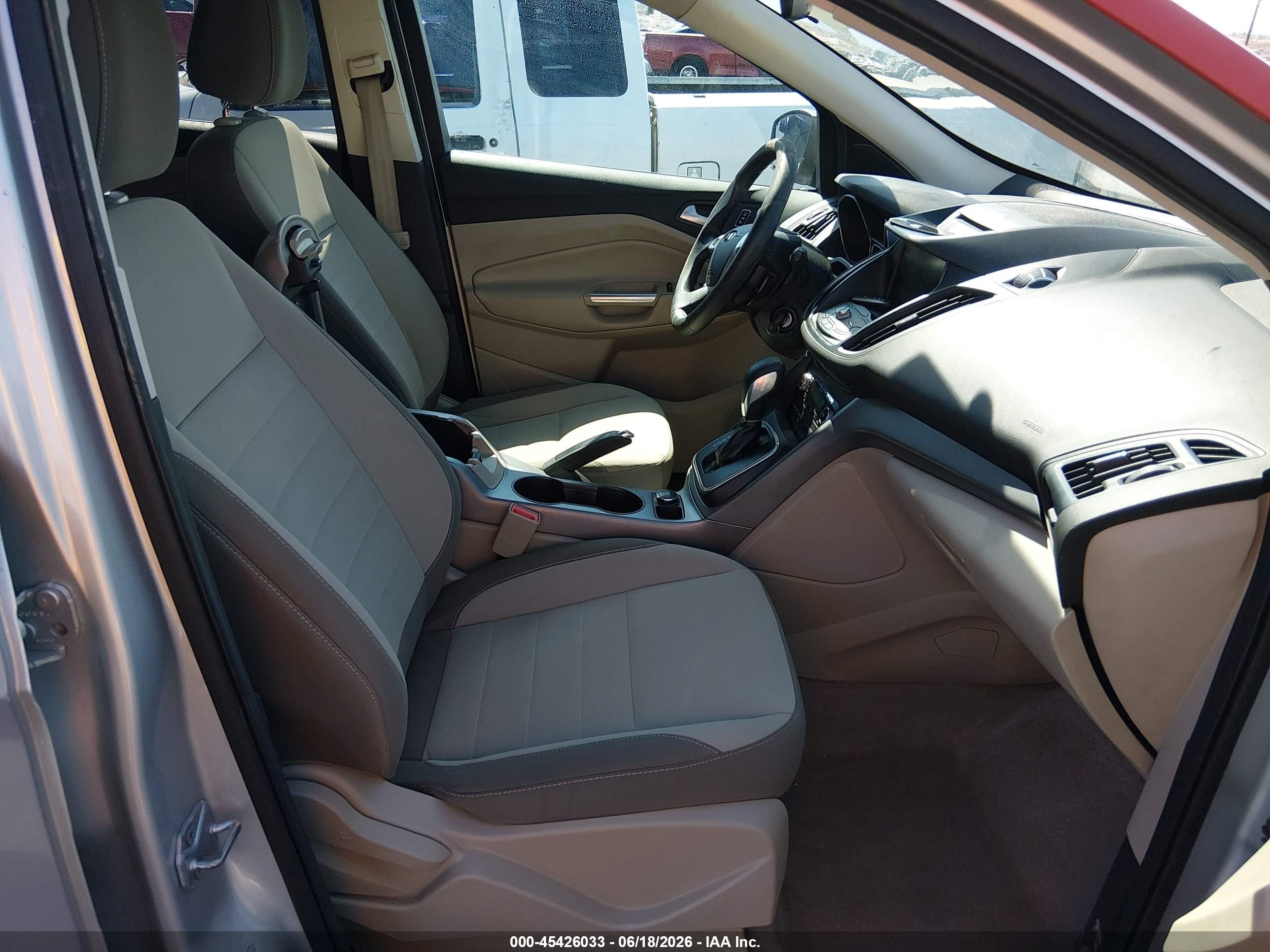 2014 Ford Escape Se Silver vin: 1FMCU0G92EUA39478