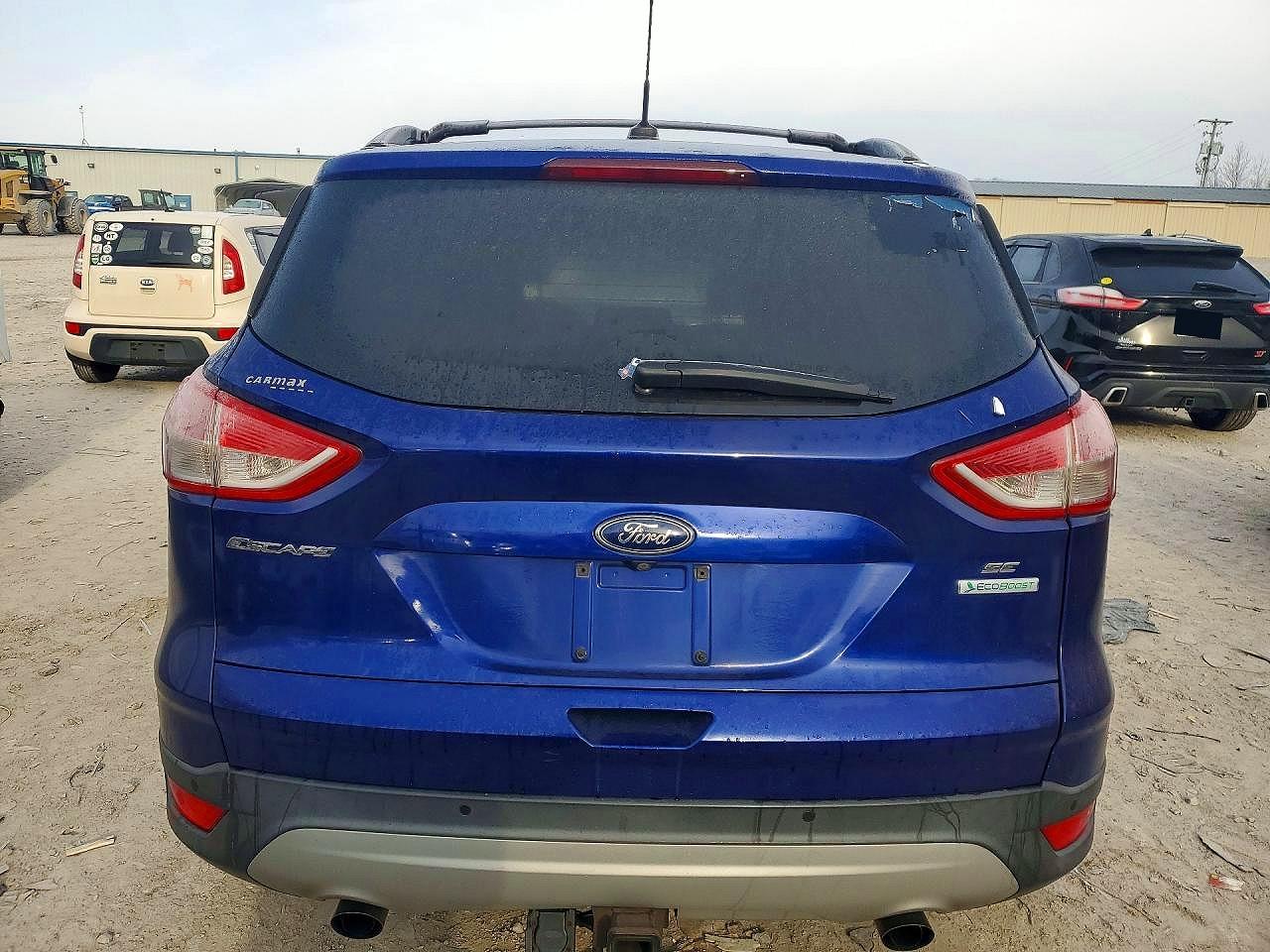2014 Ford Escape Se Blue vin: 1FMCU0G92EUA67345
