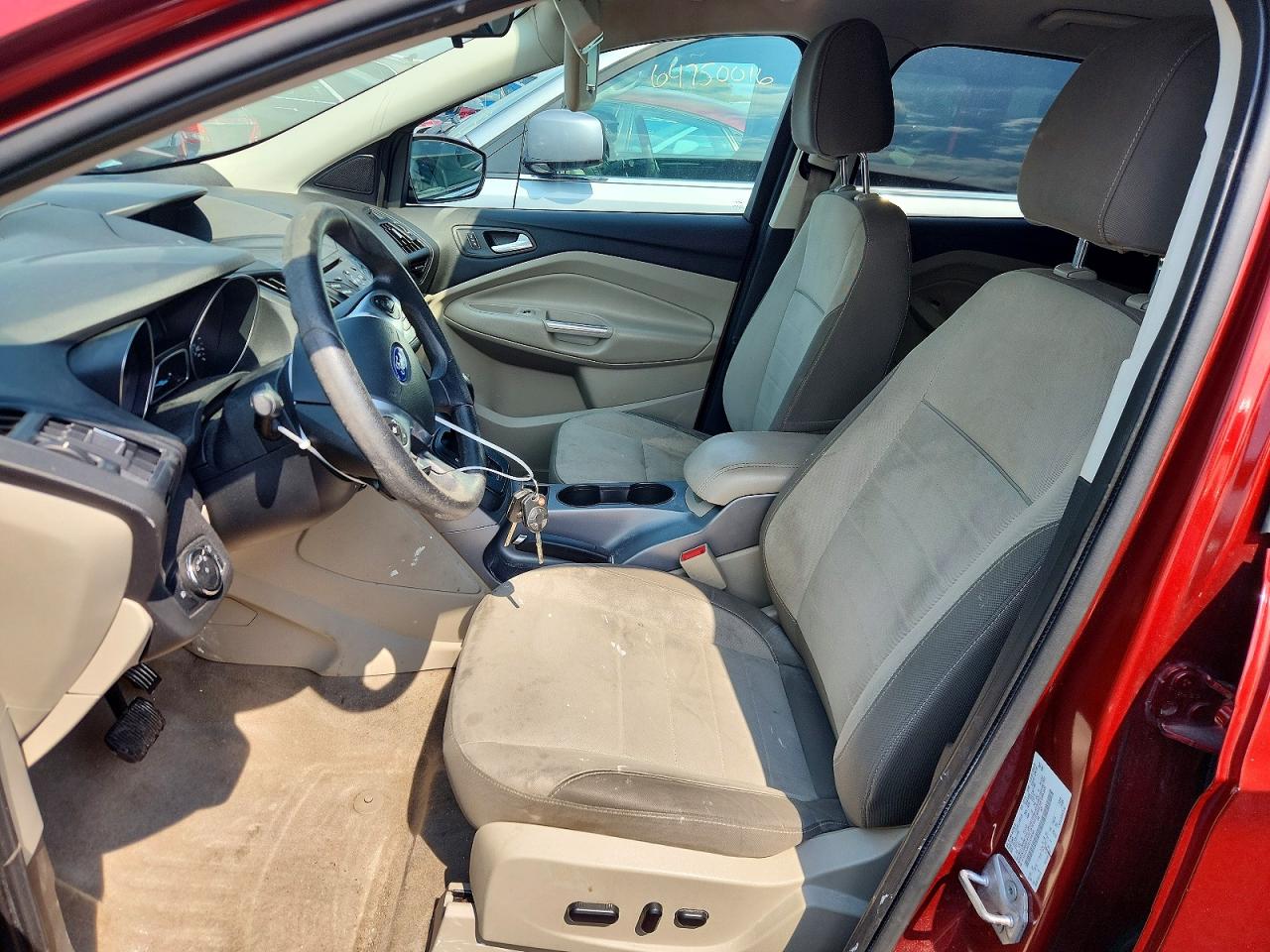 2014 Ford Escape Se Red vin: 1FMCU0G92EUC68386