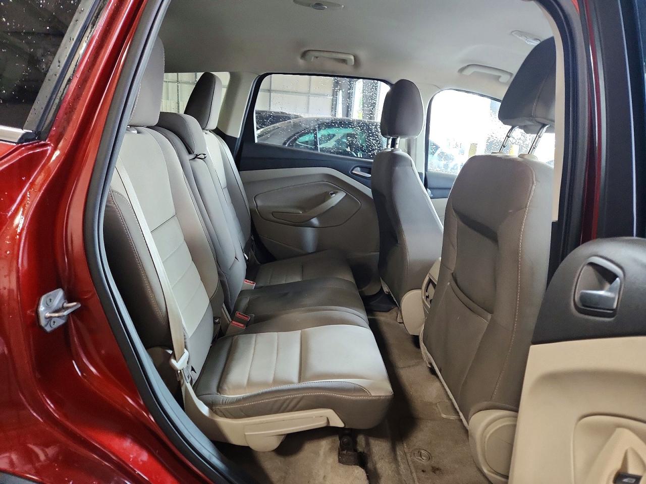 2014 Ford Escape Se Red vin: 1FMCU0G92EUC68386