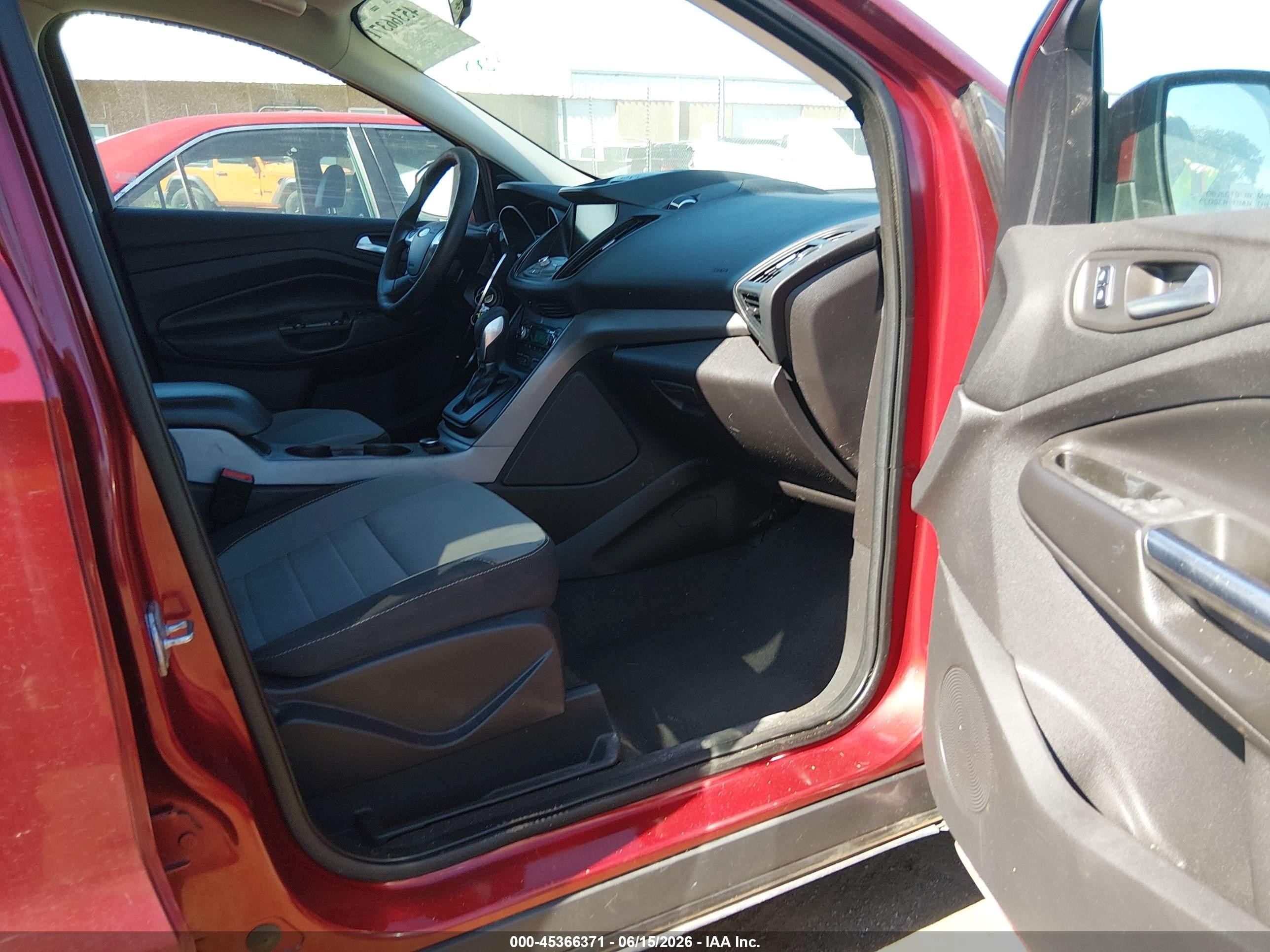 2014 Ford Escape Se Red vin: 1FMCU0G92EUC74544