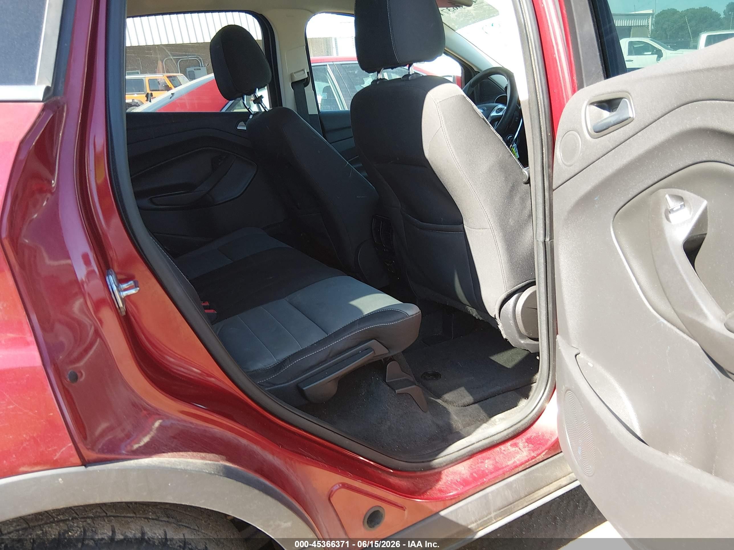 2014 Ford Escape Se Red vin: 1FMCU0G92EUC74544