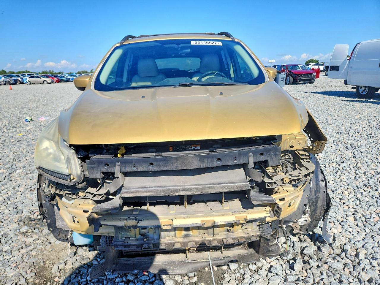 2014 Ford Escape Se Gold vin: 1FMCU0G92EUD81657