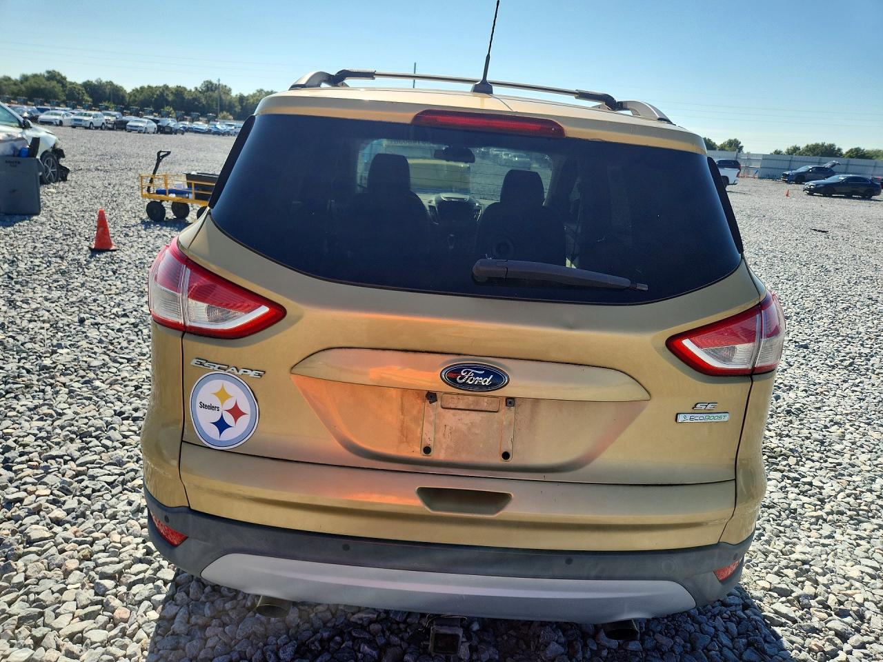 2014 Ford Escape Se Gold vin: 1FMCU0G92EUD81657