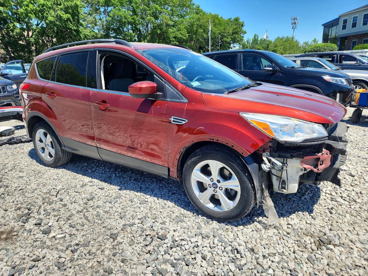 2014 Ford Escape Se Red vin: 1FMCU0G92EUE47933