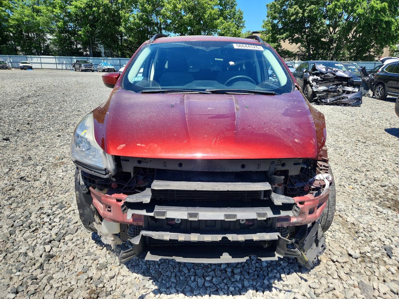 2014 Ford Escape Se Red vin: 1FMCU0G92EUE47933