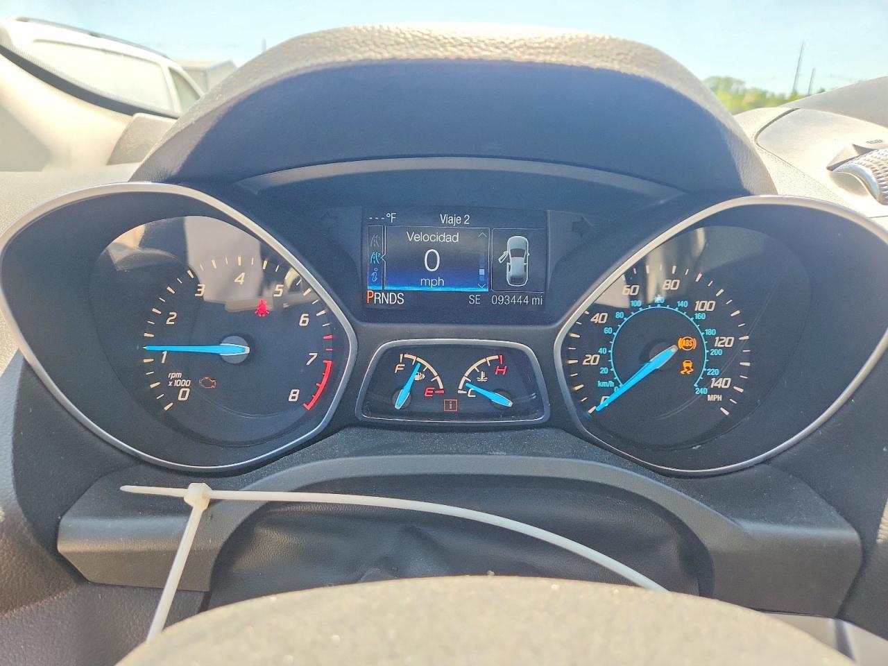 2014 Ford Escape Se Red vin: 1FMCU0G92EUE47933