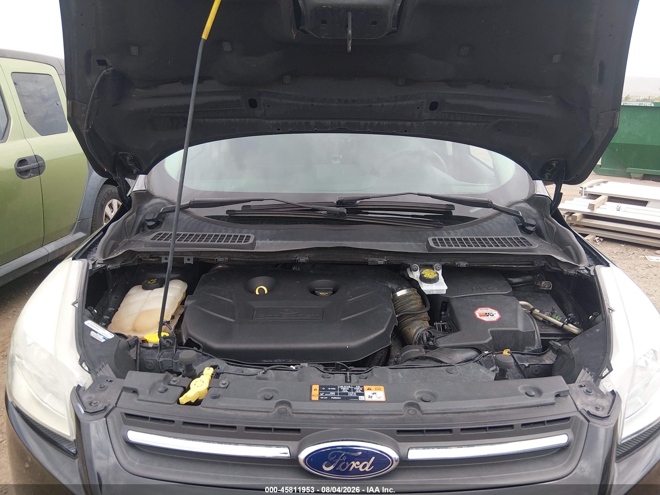 2015 Ford Escape Se Black vin: 1FMCU0G92FUA81778