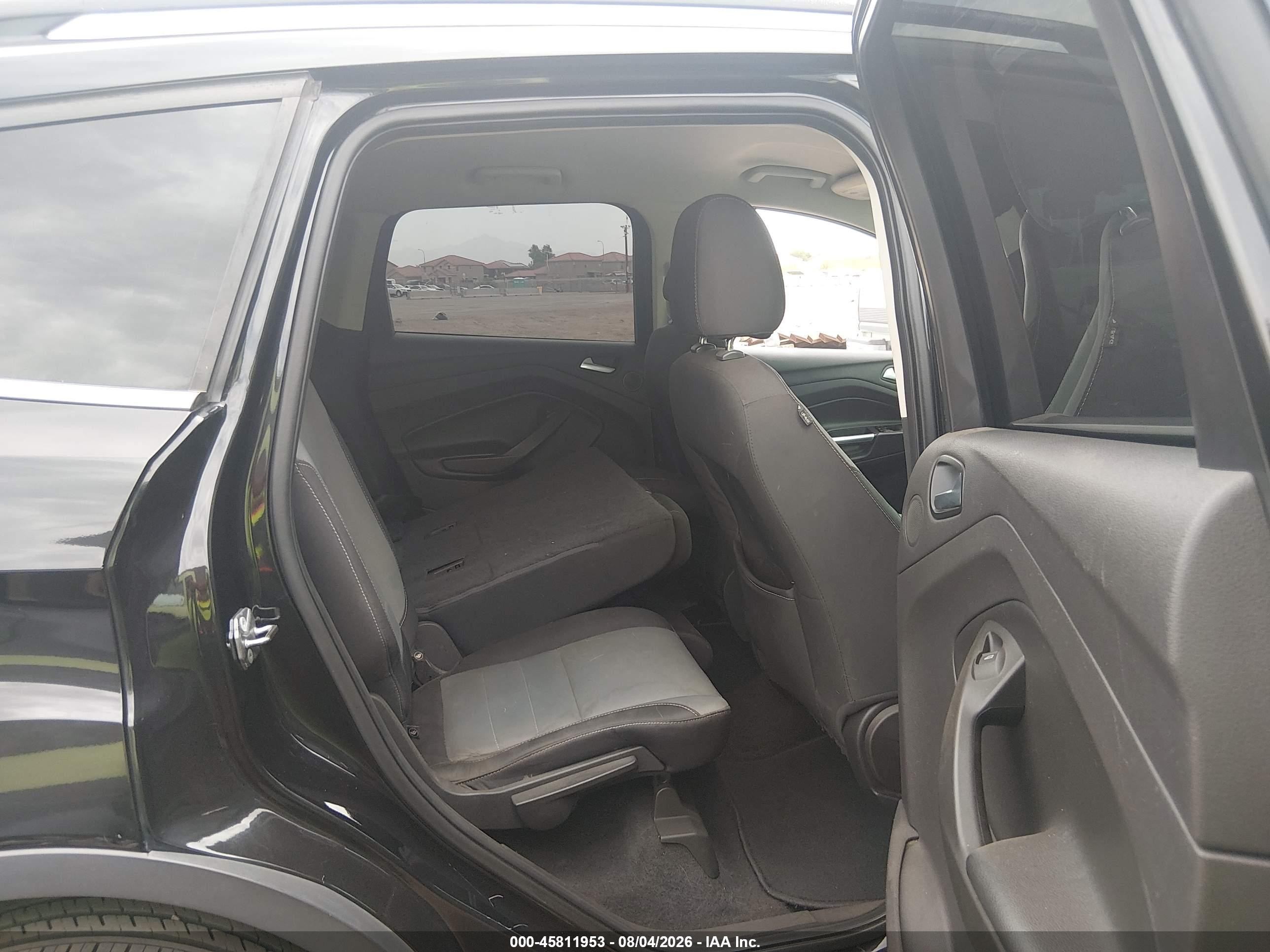 2015 Ford Escape Se Black vin: 1FMCU0G92FUA81778