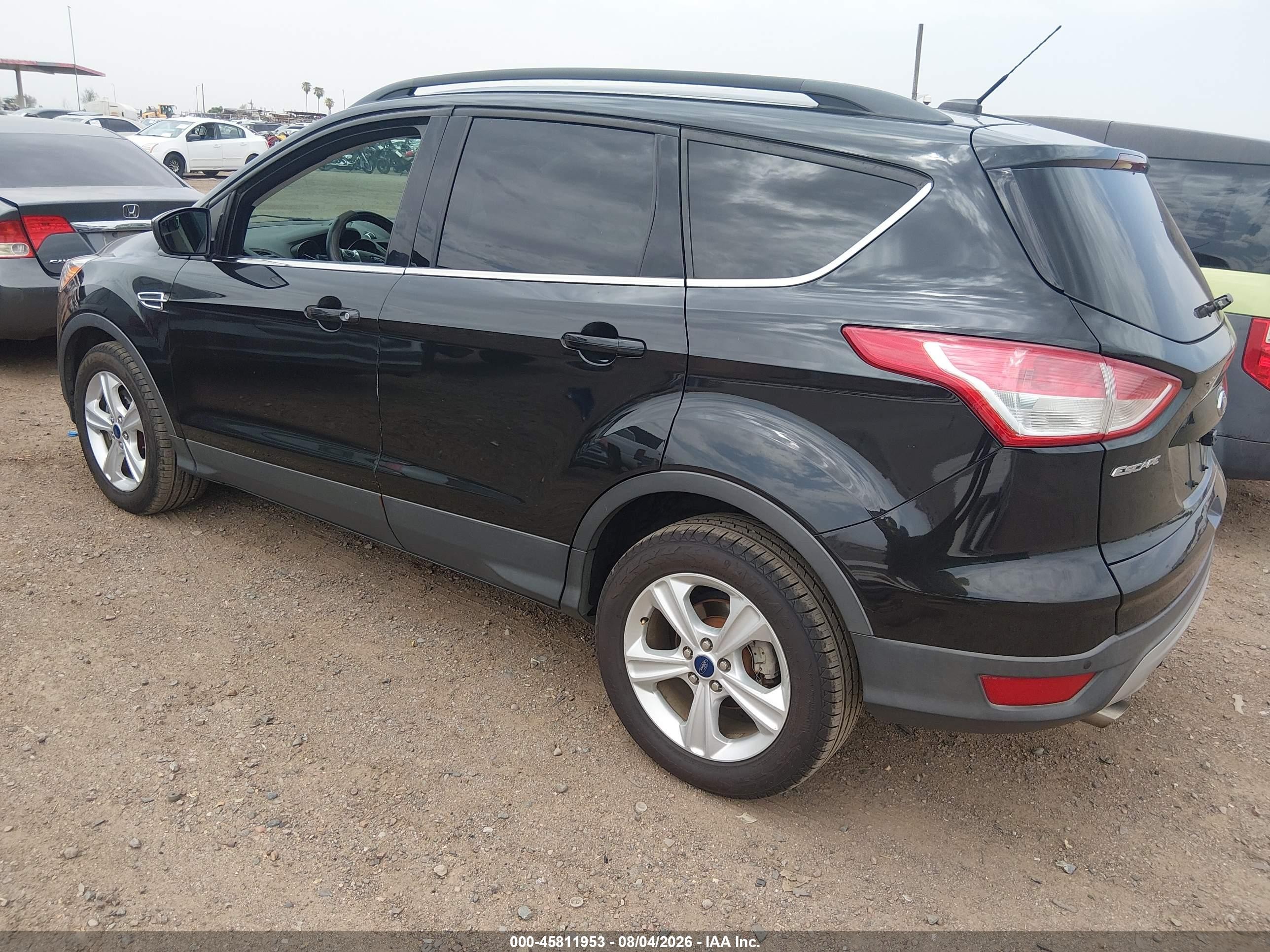 2015 Ford Escape Se Black vin: 1FMCU0G92FUA81778