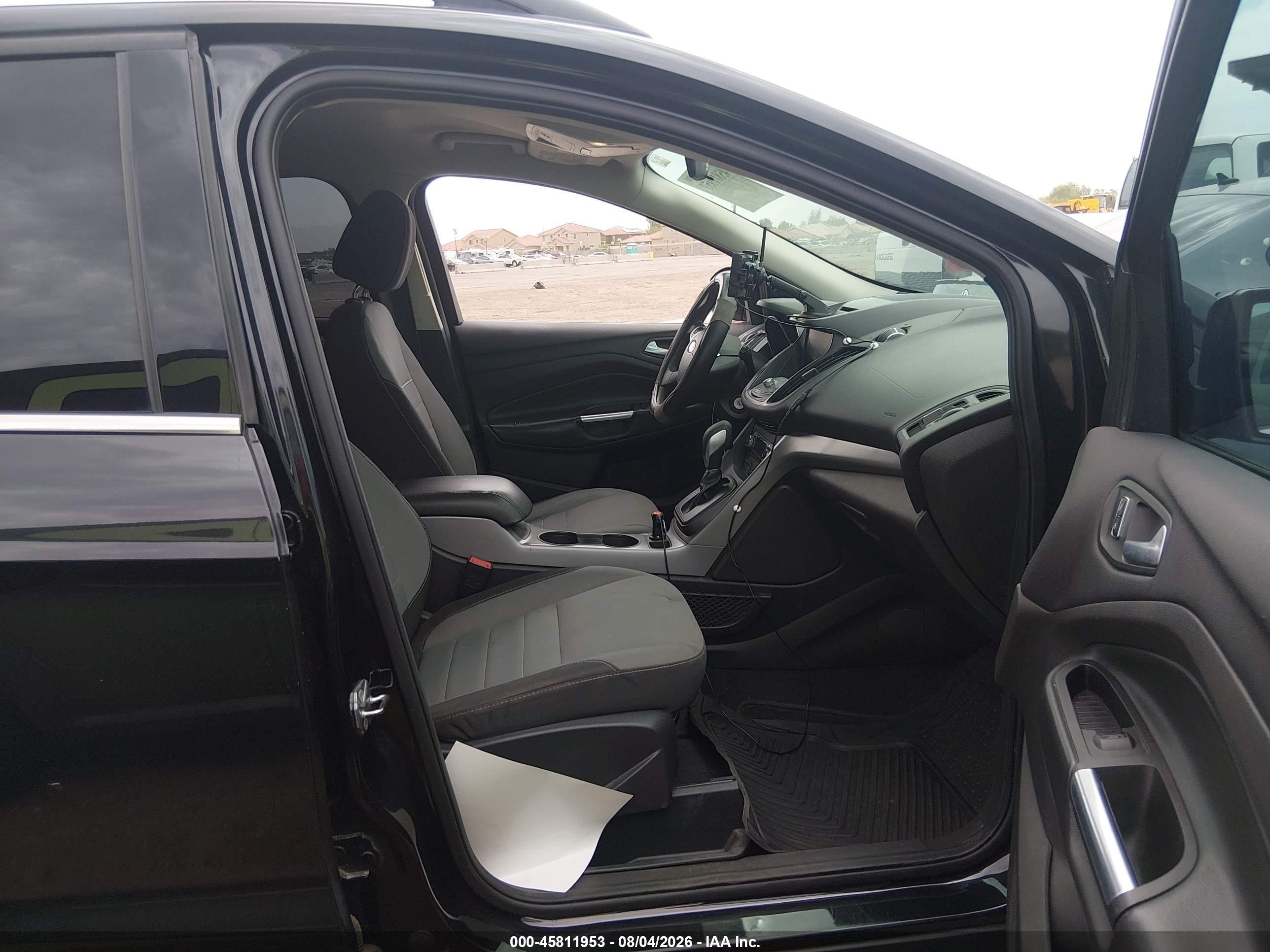 2015 Ford Escape Se Black vin: 1FMCU0G92FUA81778