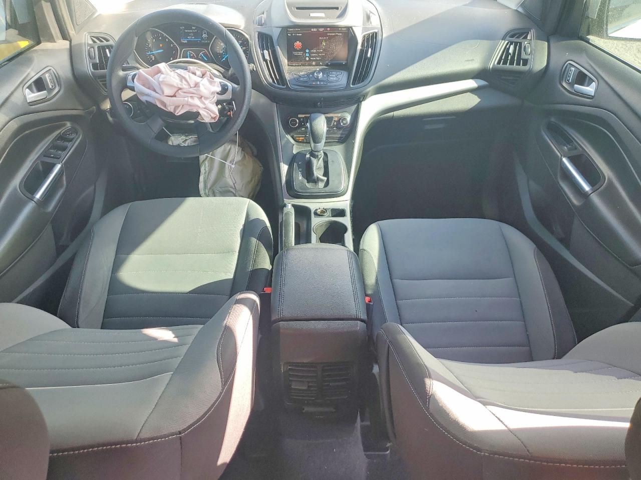 2015 Ford Escape Se White vin: 1FMCU0G92FUB73196
