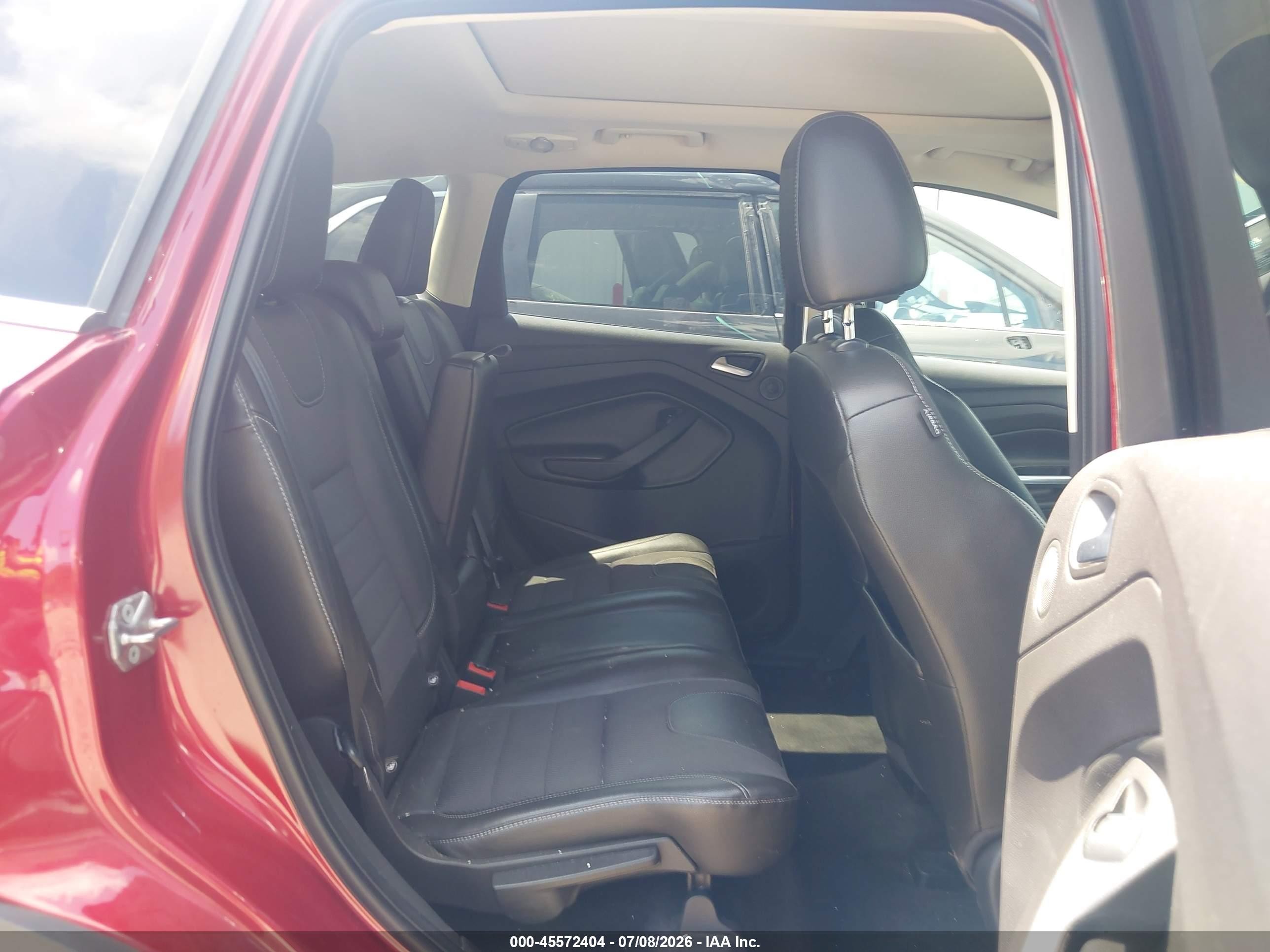 2015 Ford Escape Se Red vin: 1FMCU0G92FUC21554