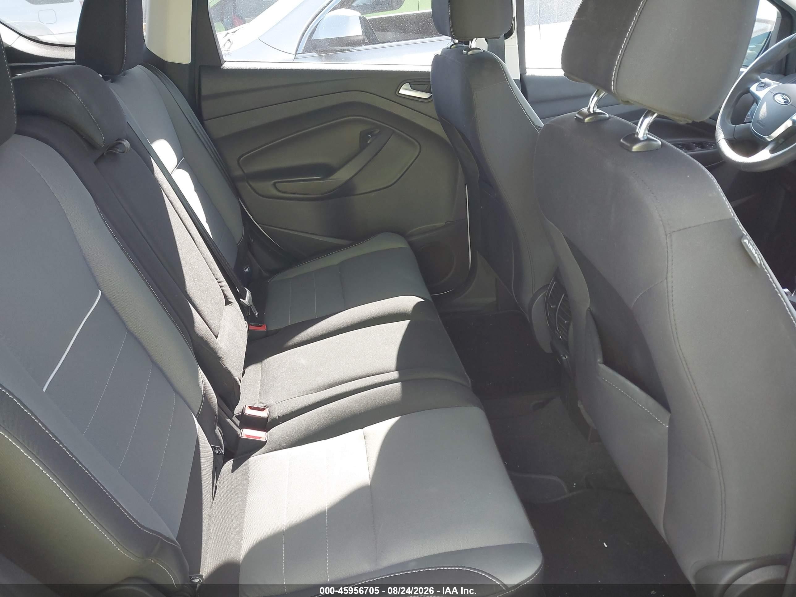 2015 Ford Escape Se Silver vin: 1FMCU0G92FUC43764