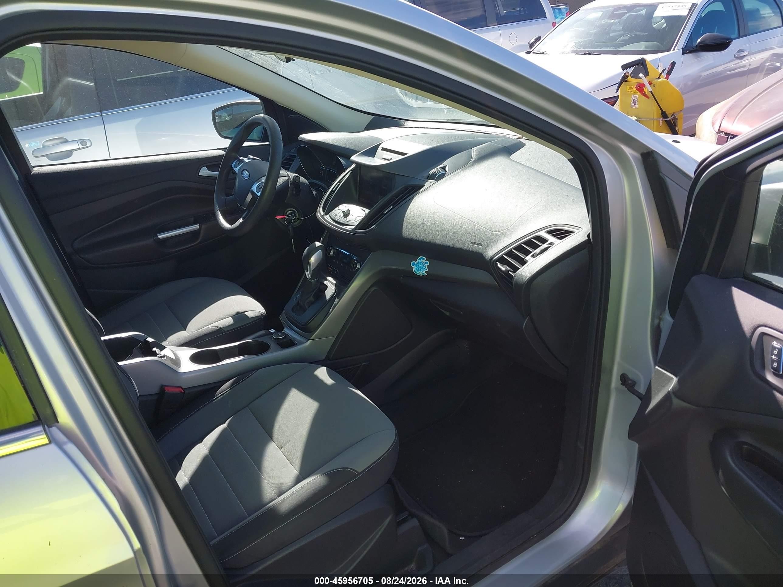 2015 Ford Escape Se Silver vin: 1FMCU0G92FUC43764