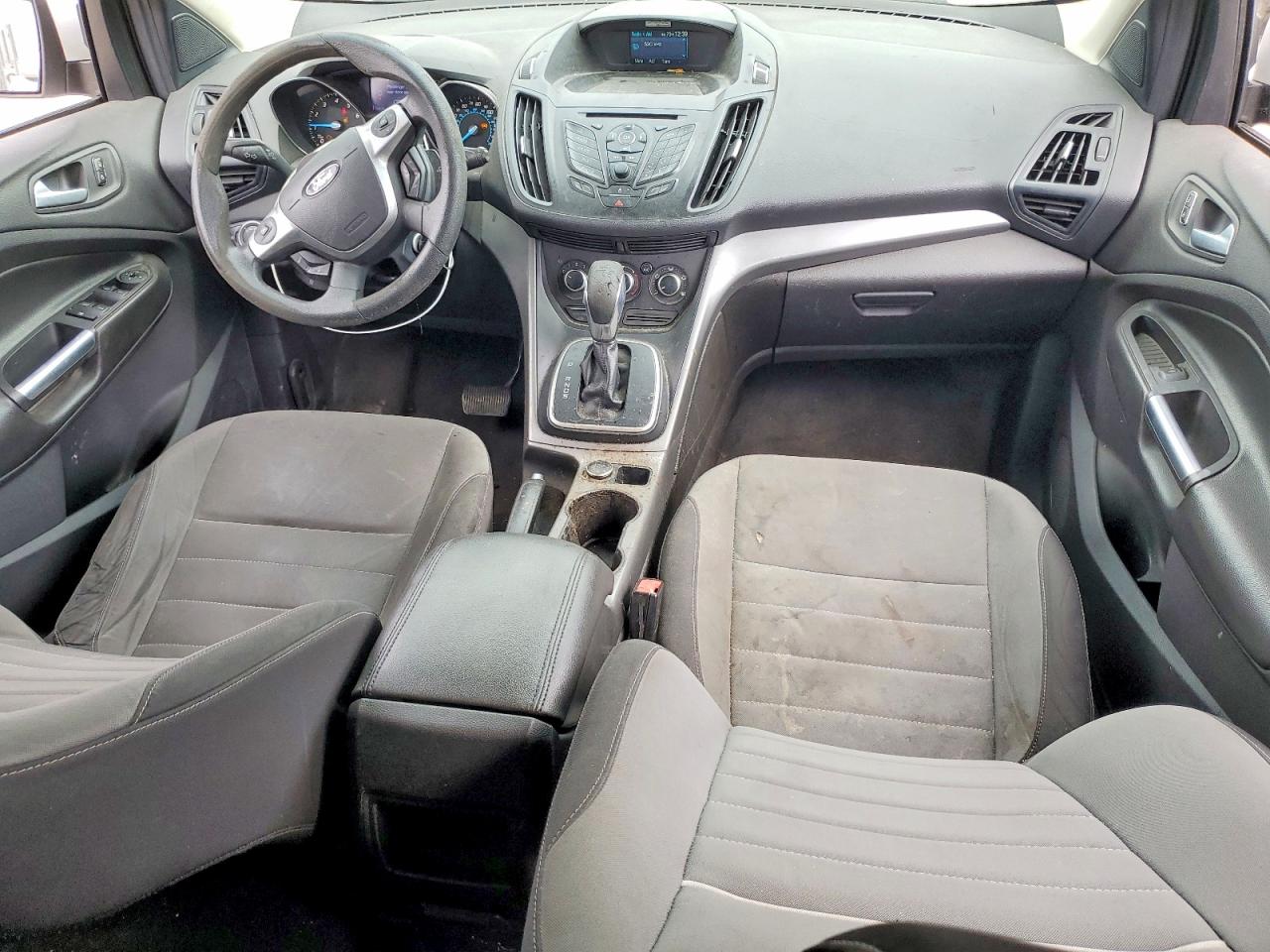 2013 Ford Escape Se White vin: 1FMCU0G93DUB85516
