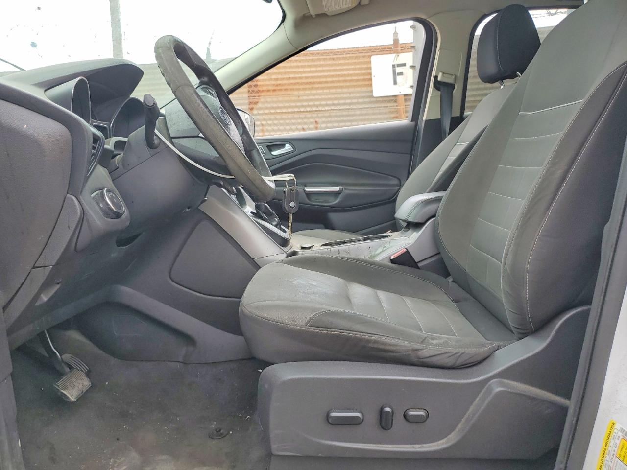 2013 Ford Escape Se White vin: 1FMCU0G93DUB85516