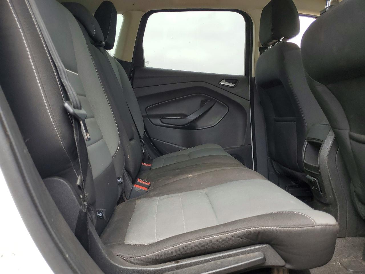 2013 Ford Escape Se White vin: 1FMCU0G93DUB85516