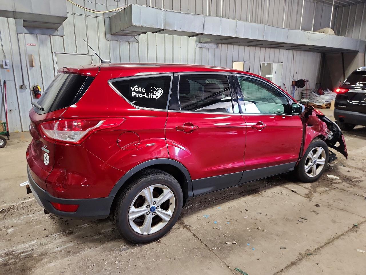 2013 Ford Escape Se Red vin: 1FMCU0G93DUC99869
