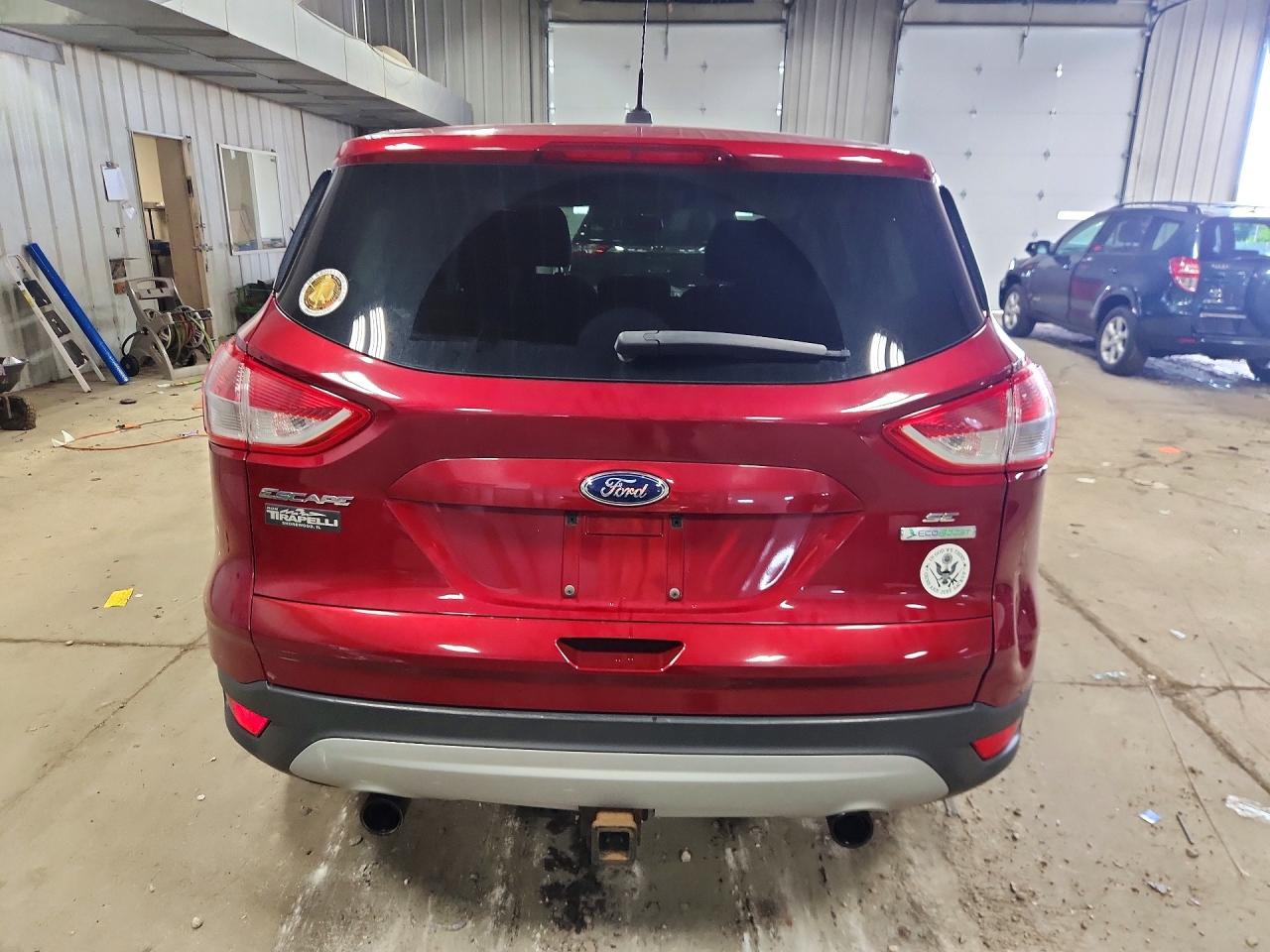 2013 Ford Escape Se Red vin: 1FMCU0G93DUC99869