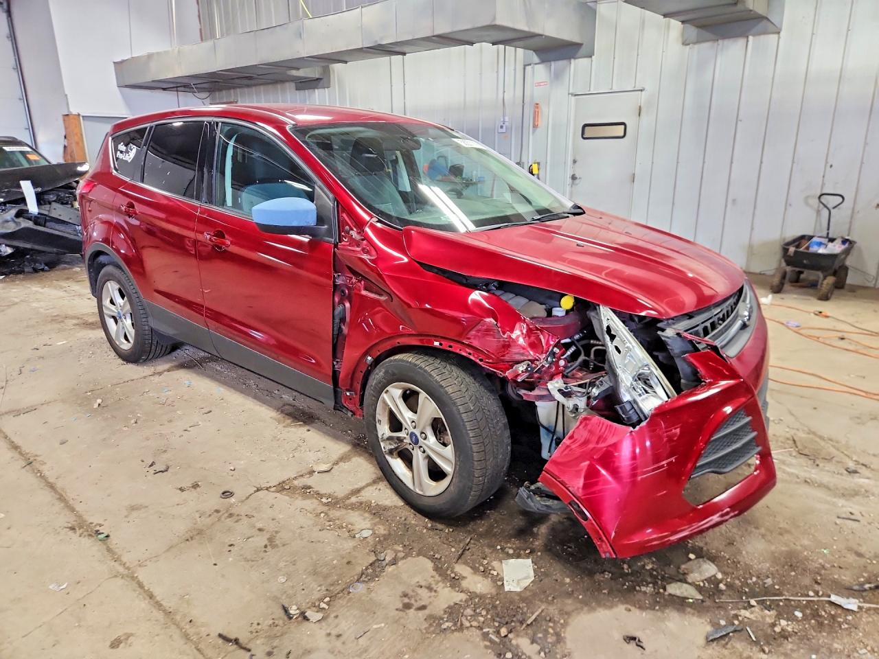 2013 Ford Escape Se Red vin: 1FMCU0G93DUC99869