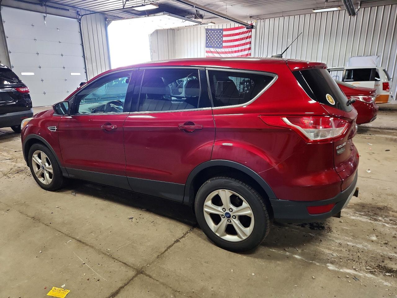 2013 Ford Escape Se Red vin: 1FMCU0G93DUC99869