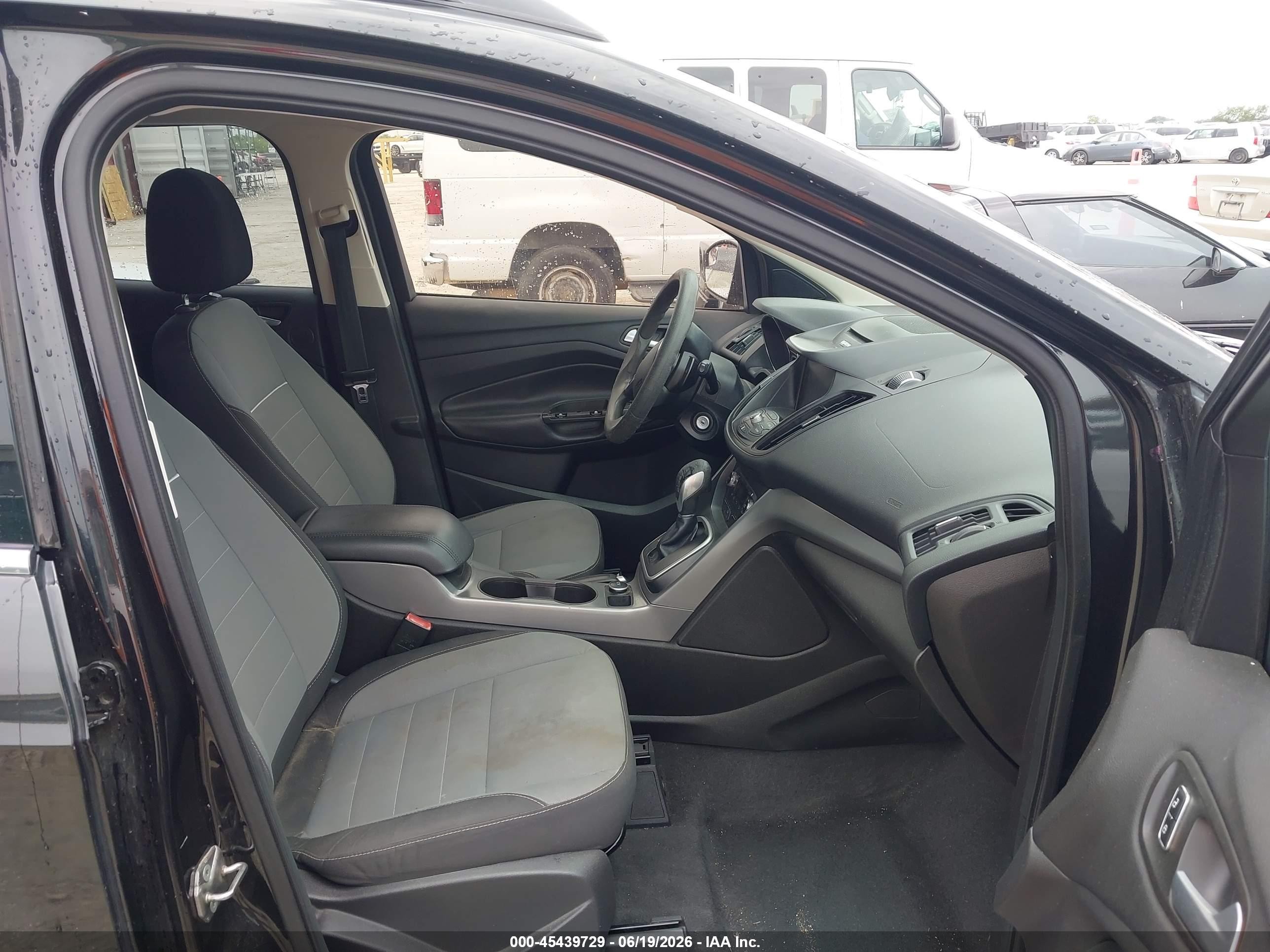 2013 Ford Escape Se Black vin: 1FMCU0G93DUD70617