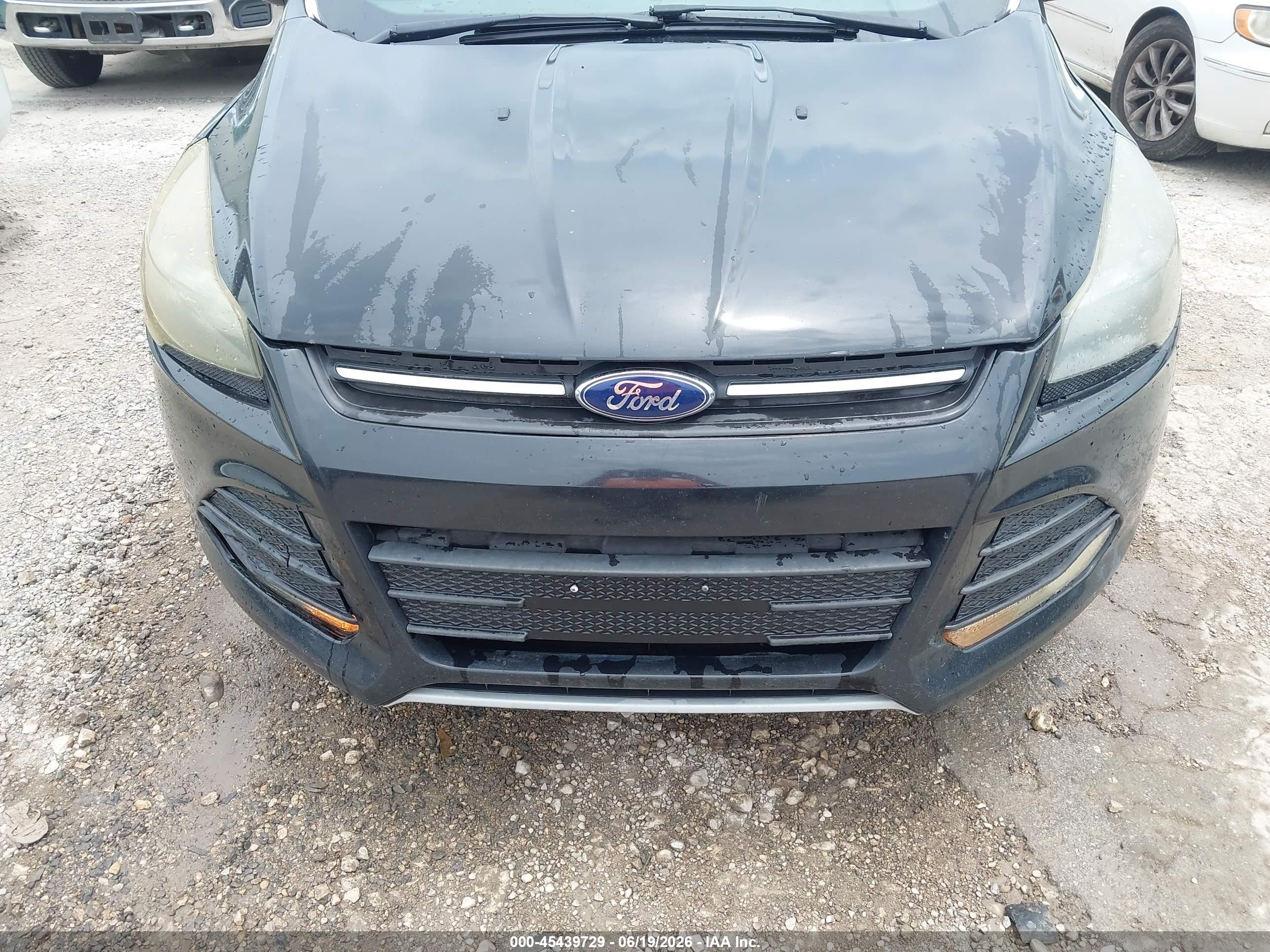 2013 Ford Escape Se Black vin: 1FMCU0G93DUD70617