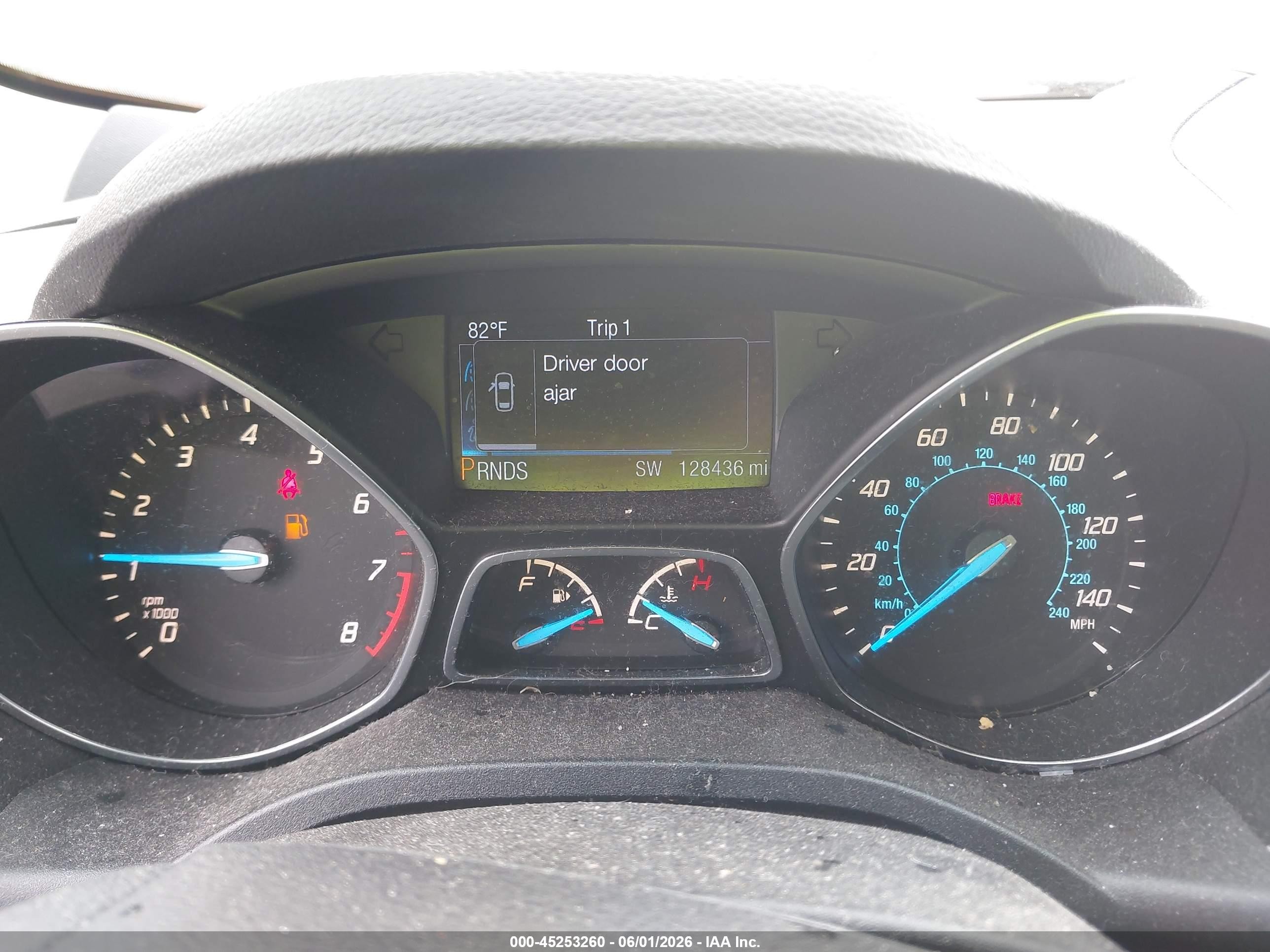 2013 Ford Escape Se Синий vin: 1FMCU0G93DUD83500