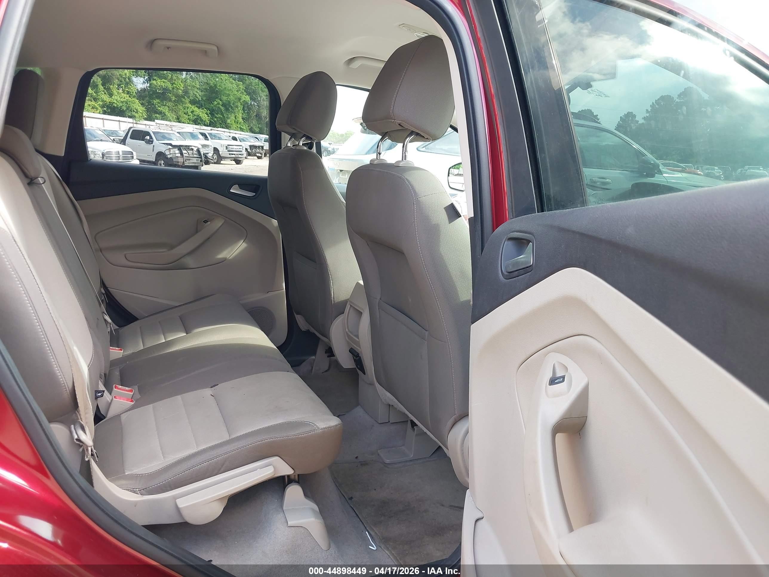2013 Ford Escape Se Red vin: 1FMCU0G93DUD85716