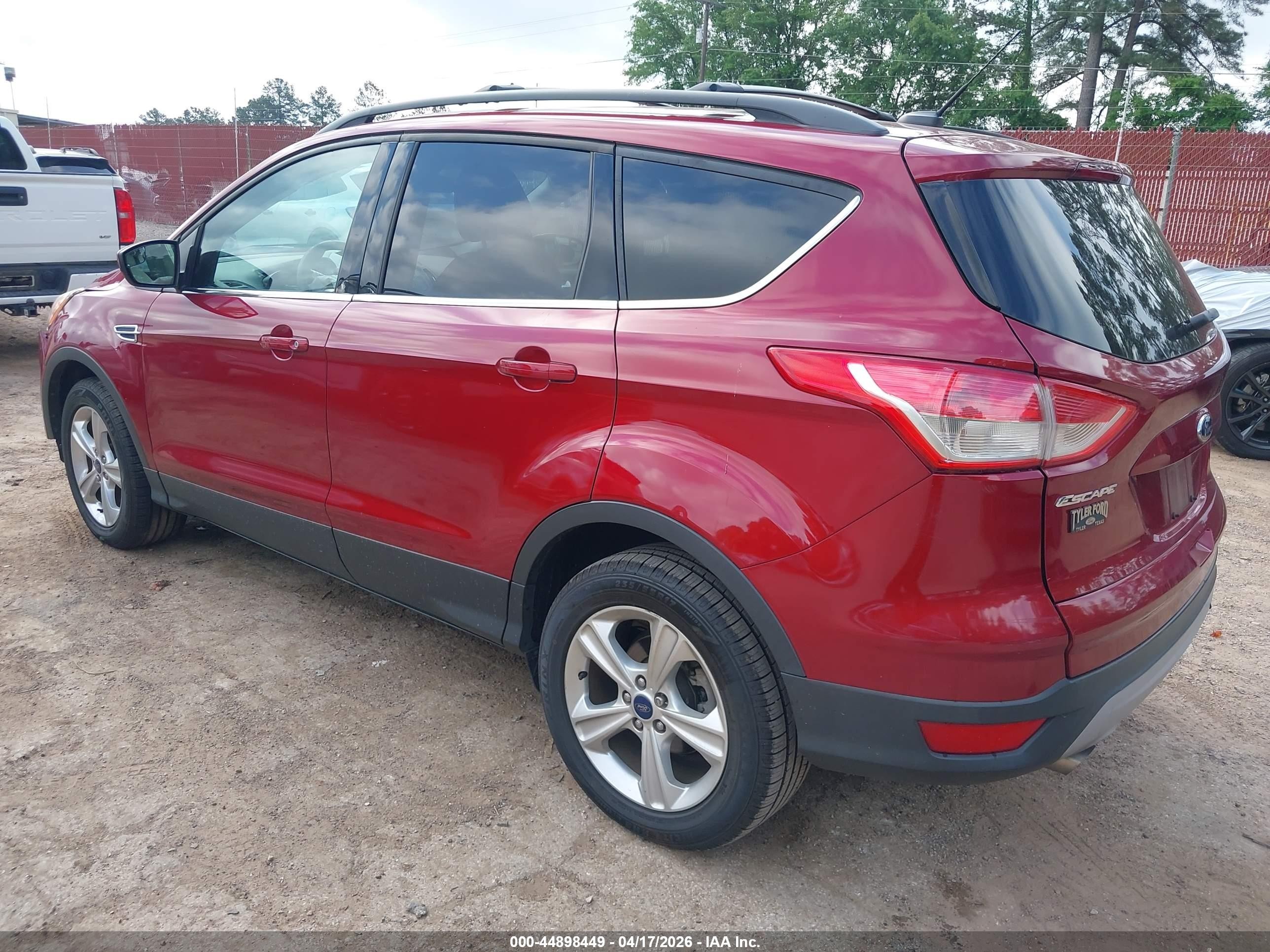 2013 Ford Escape Se Red vin: 1FMCU0G93DUD85716