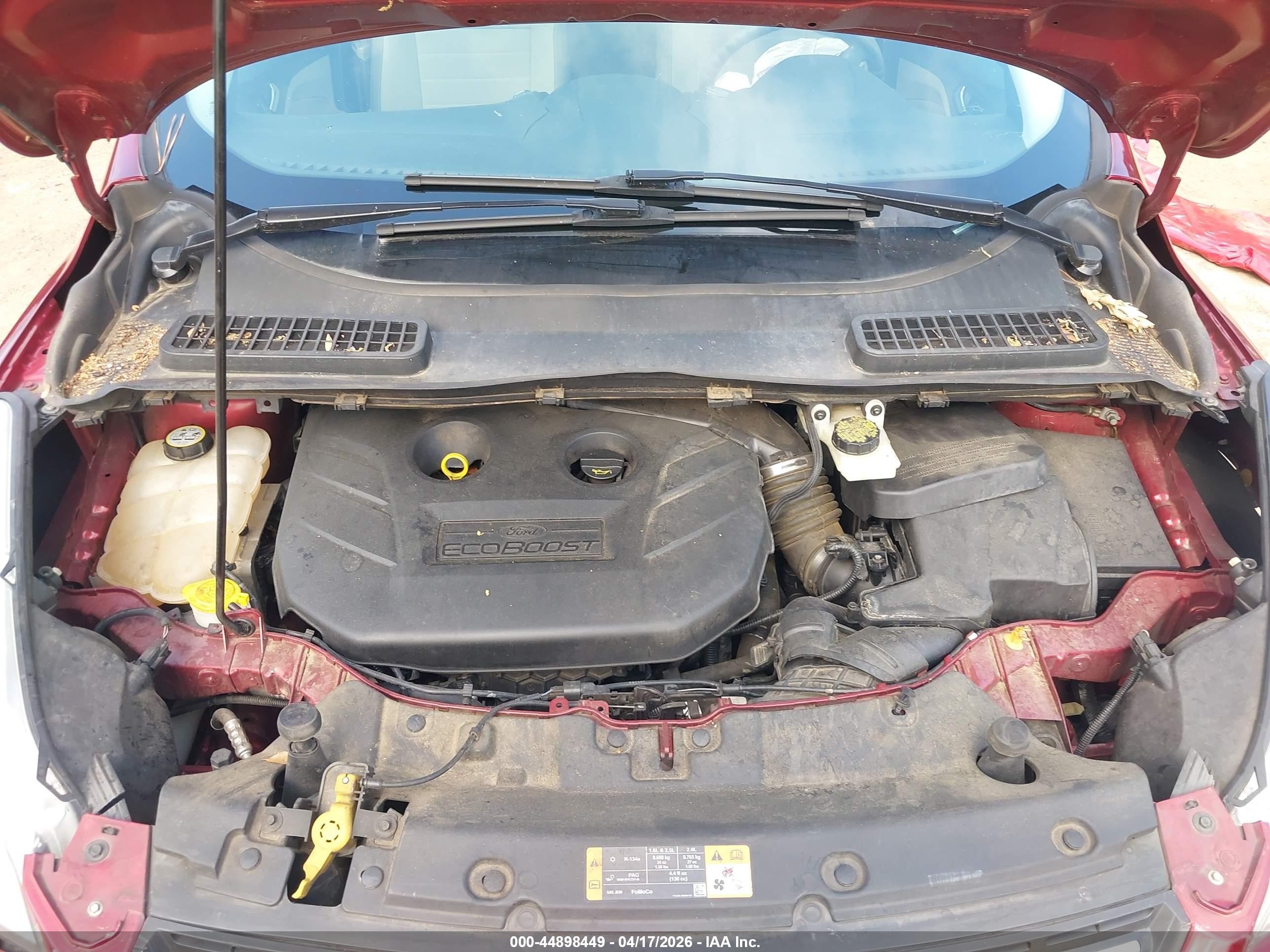 2013 Ford Escape Se Red vin: 1FMCU0G93DUD85716