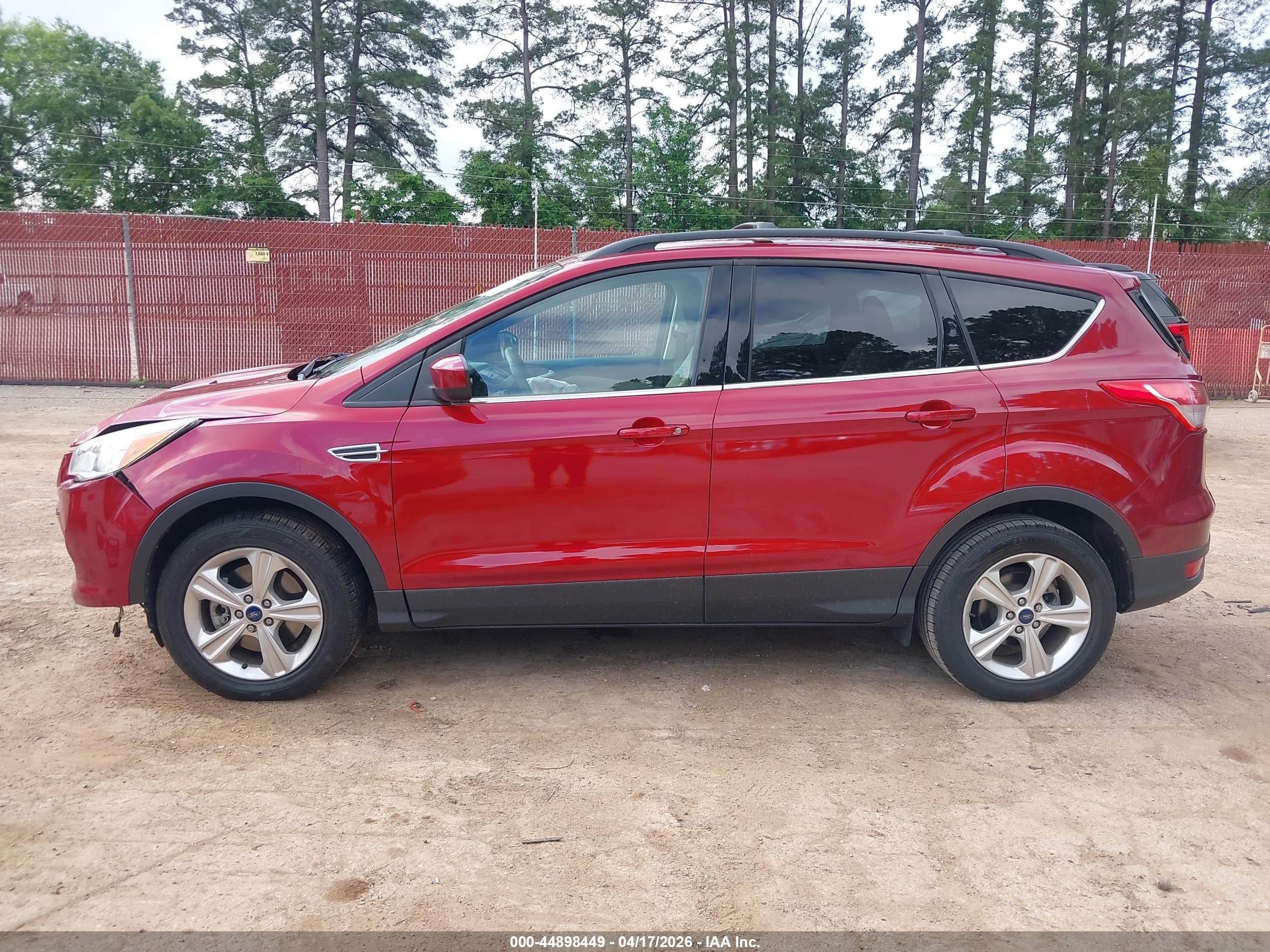 2013 Ford Escape Se Red vin: 1FMCU0G93DUD85716