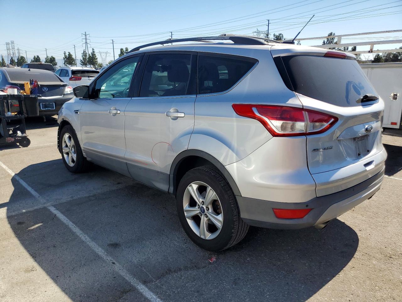 2013 Ford Escape Se Silver vin: 1FMCU0G93DUD94139