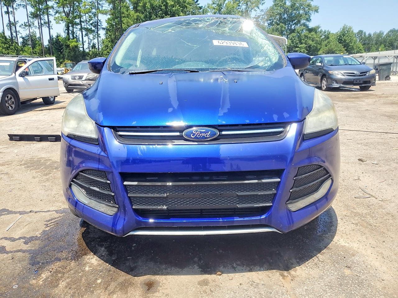 2014 Ford Escape Se Blue vin: 1FMCU0G93EUA14816