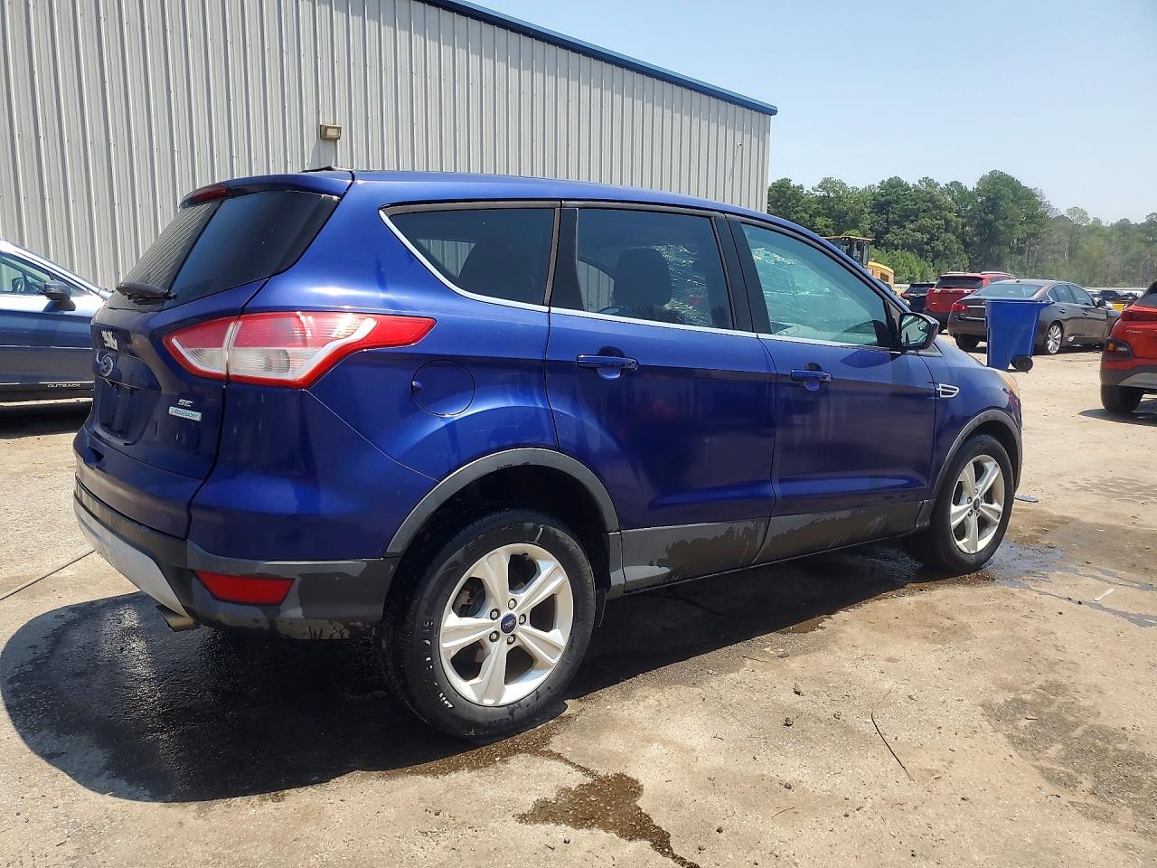 2014 Ford Escape Se Blue vin: 1FMCU0G93EUA14816