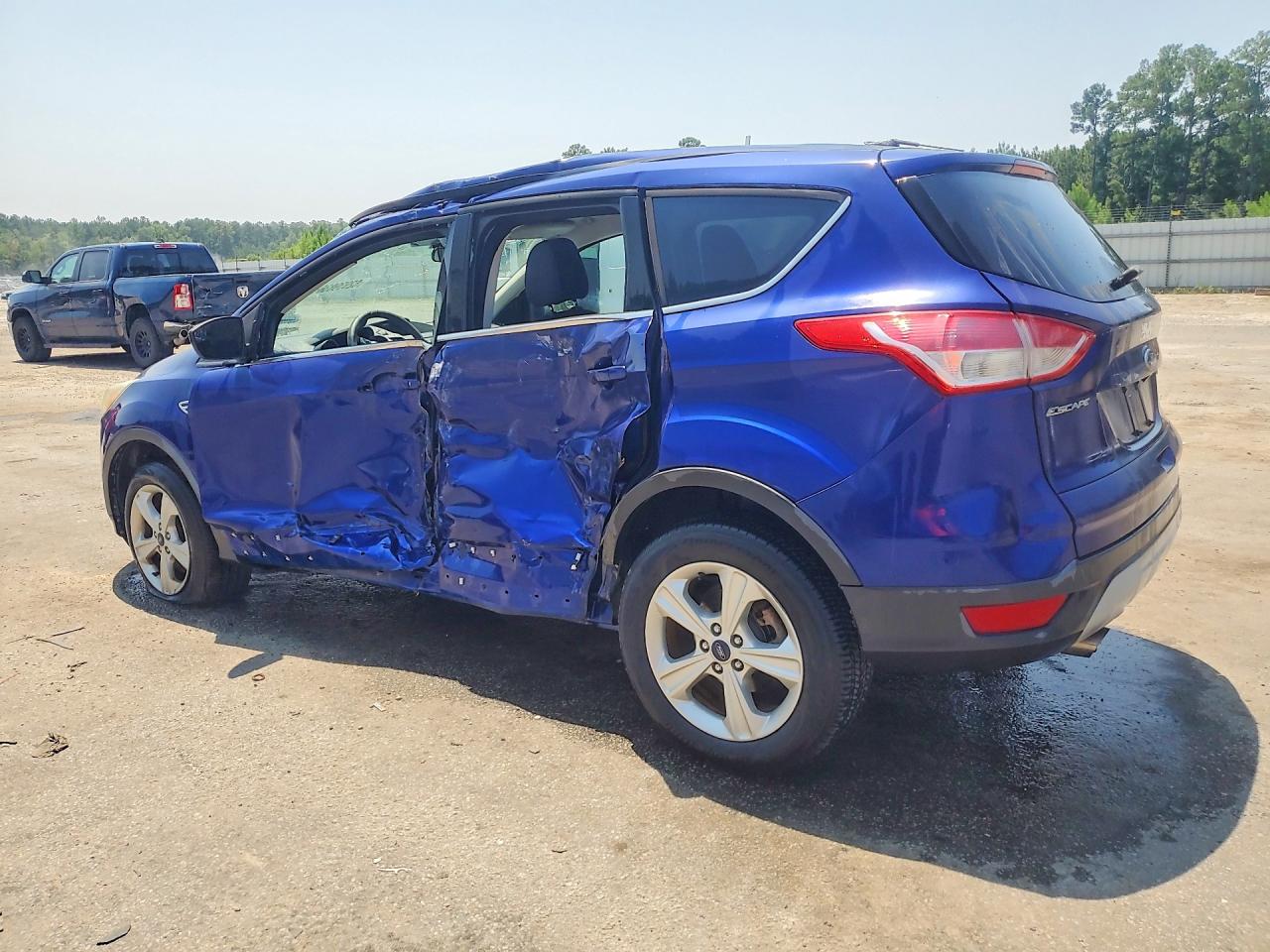 2014 Ford Escape Se Blue vin: 1FMCU0G93EUA14816